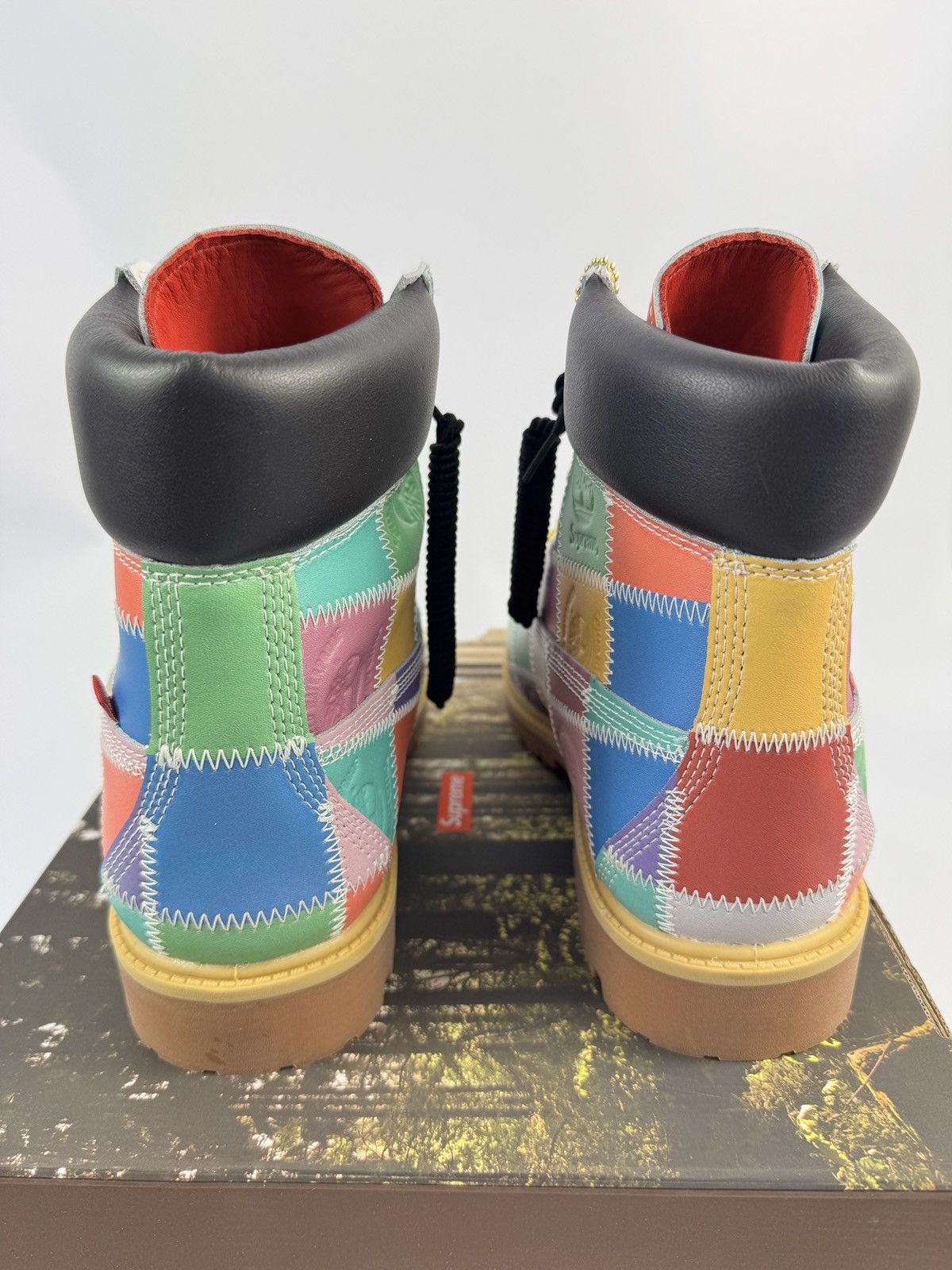 Timberland x SUPREME 6’’ PATCHWORK WATERPROOF BOOTS Size US 9.5 / EU 42-43 - 4 Thumbnail