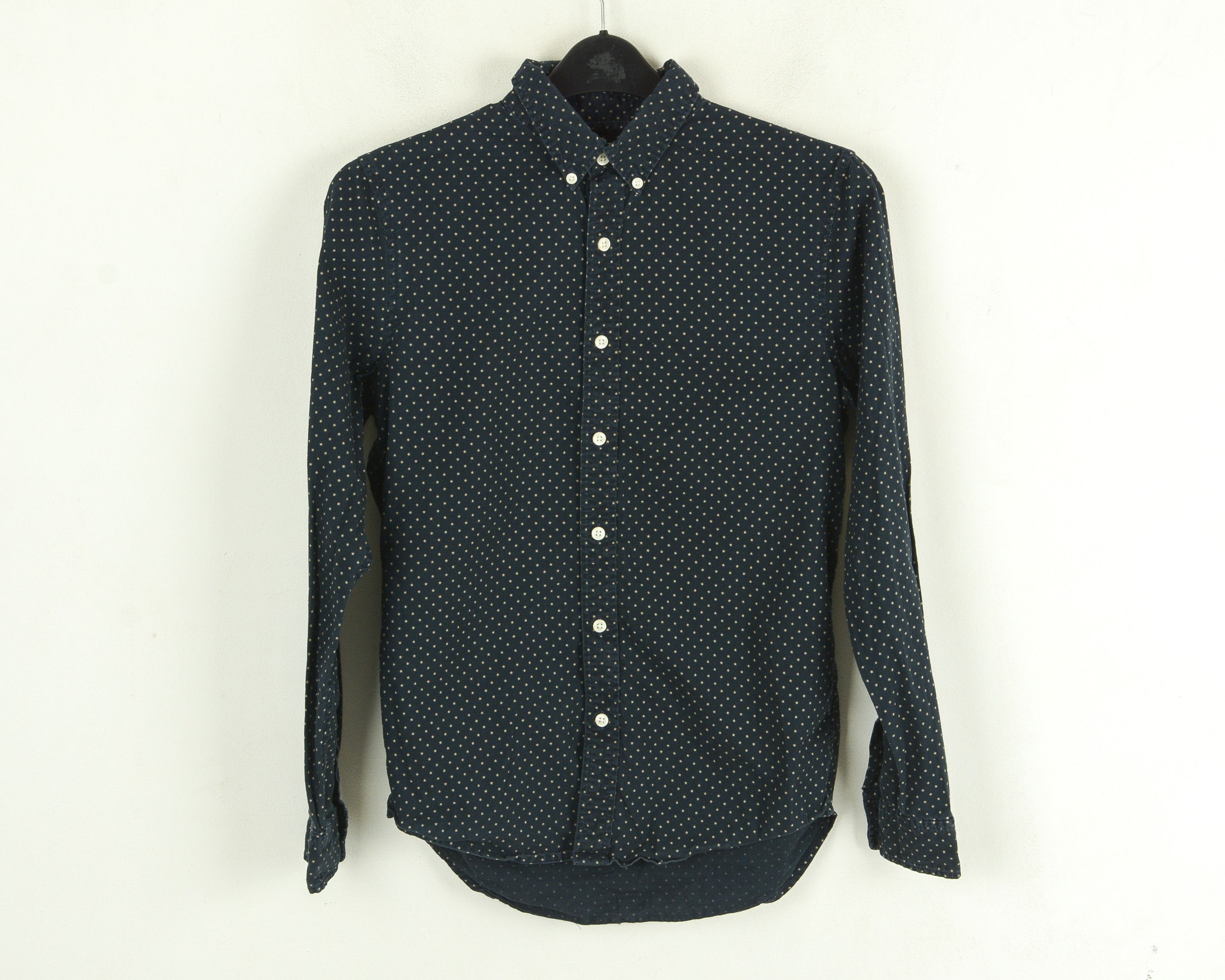 Polo Ralph Lauren Star Pattern Shirt Button Casual Long Sleeve Formal Office Size US S / EU 44-46 / 1 - 1 Thumbnail