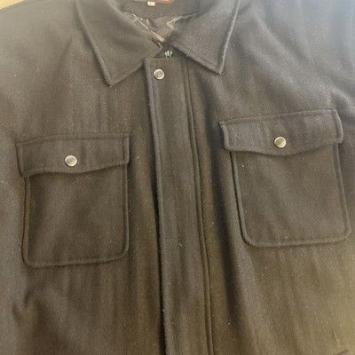 Other Trenders Basics Men’s Size L Wool Button Down Lined Field Co Size US L / EU 52-54 / 3 - 3 Thumbnail
