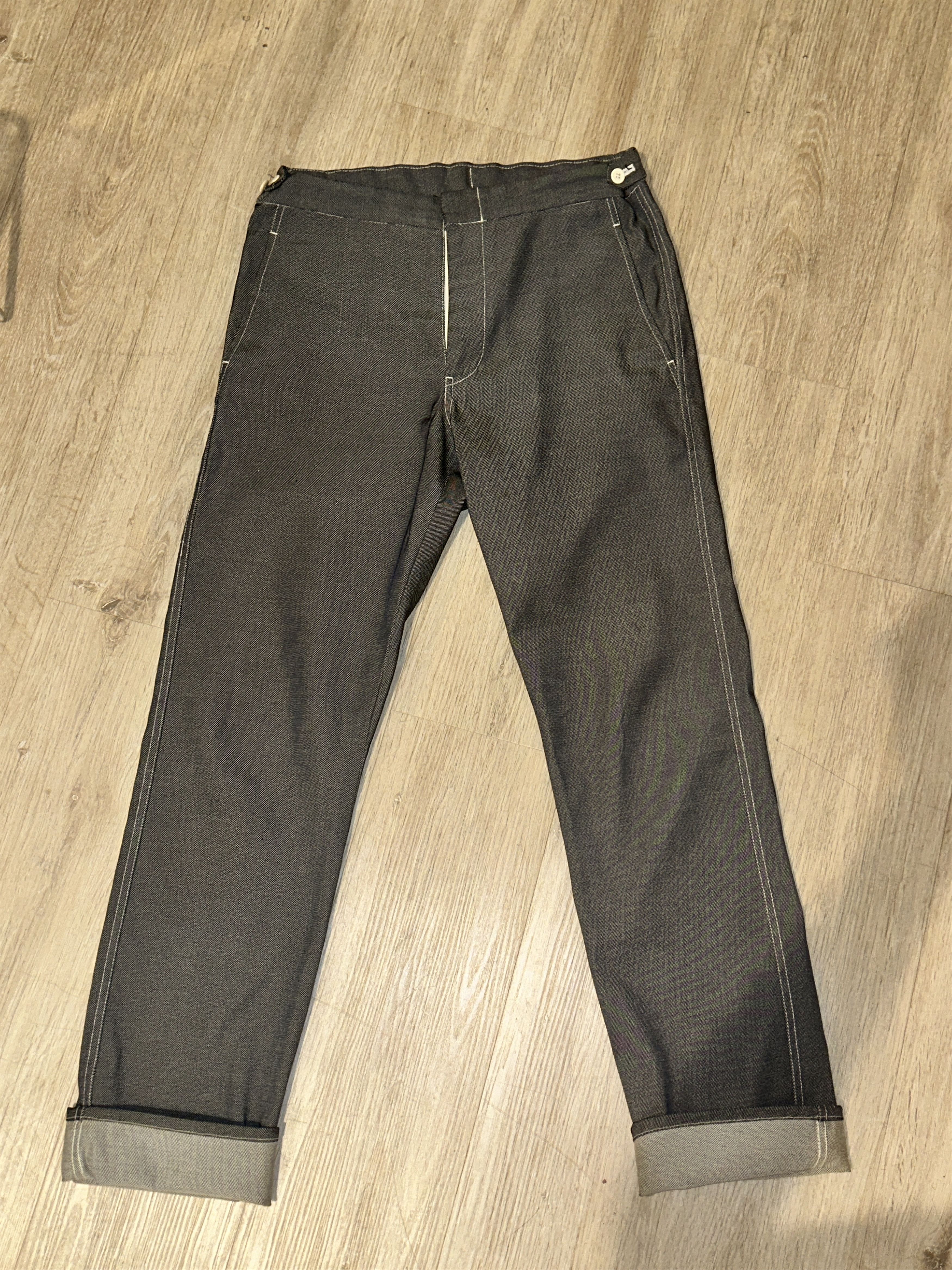 Comme des Garcons Homme Plus Comme Des Garcons Homme Plus Grey Pants Size US 32 / EU 48 - 1 Thumbnail