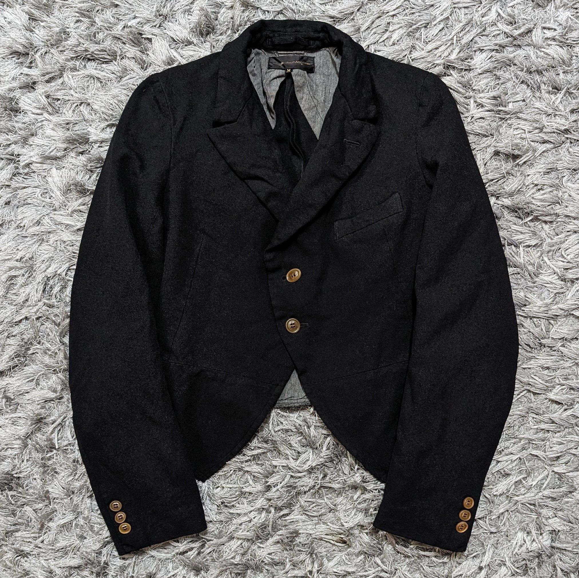 Comme des Garcons S/S 2004 Comme Des Garcons Cropped Tail Jacket Outerwear Size M / US 6-8 / IT 42-44 - 1 Thumbnail
