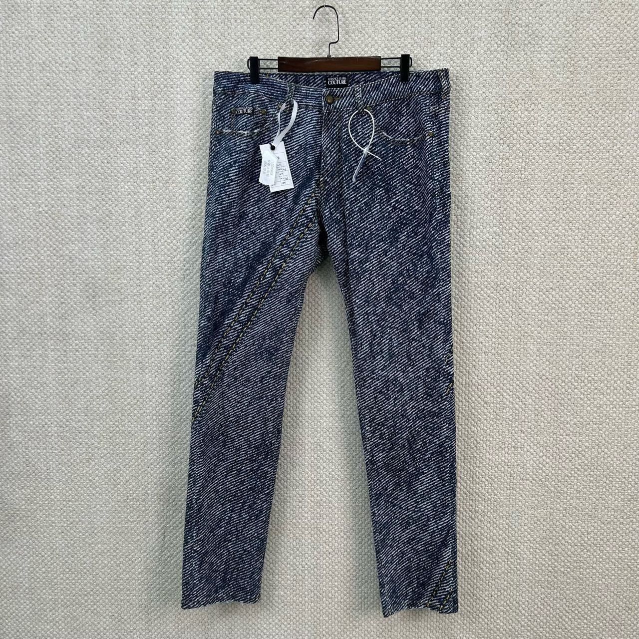 Versace versace blue washed denim pants size 36 Size US 36 / EU 52 - 1 Thumbnail