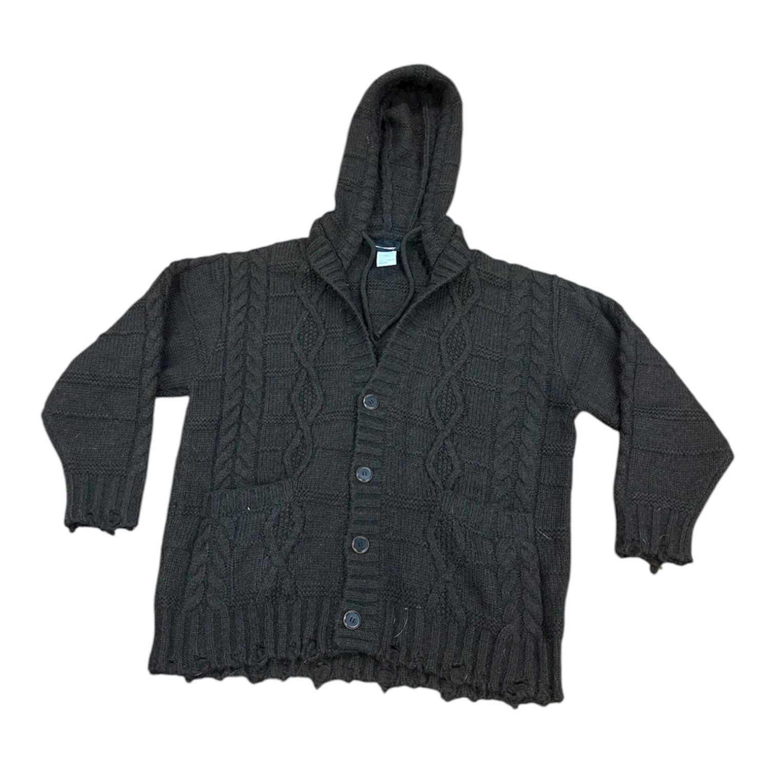 Other Mason Prince Edith Knit Hooded Cardigan Size US M / EU 48-50 / 2 - 1 Thumbnail