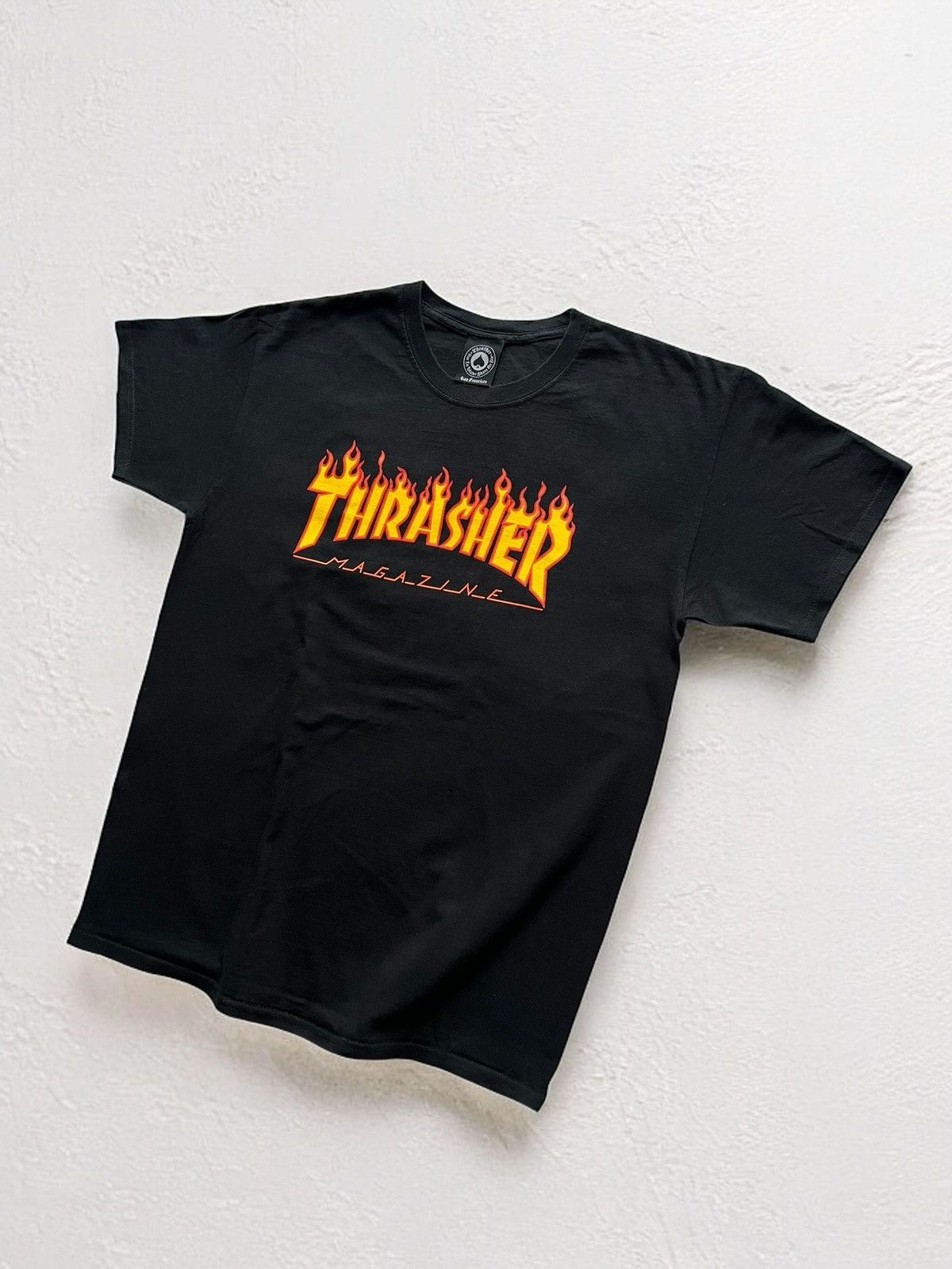 Thrasher × Vintage THRASHER FLAME VINTAGE TEE T SHIRT SKATEBOARDING STREETWEAR Size US M / EU 48-50 / 2 - 2 Thumbnail