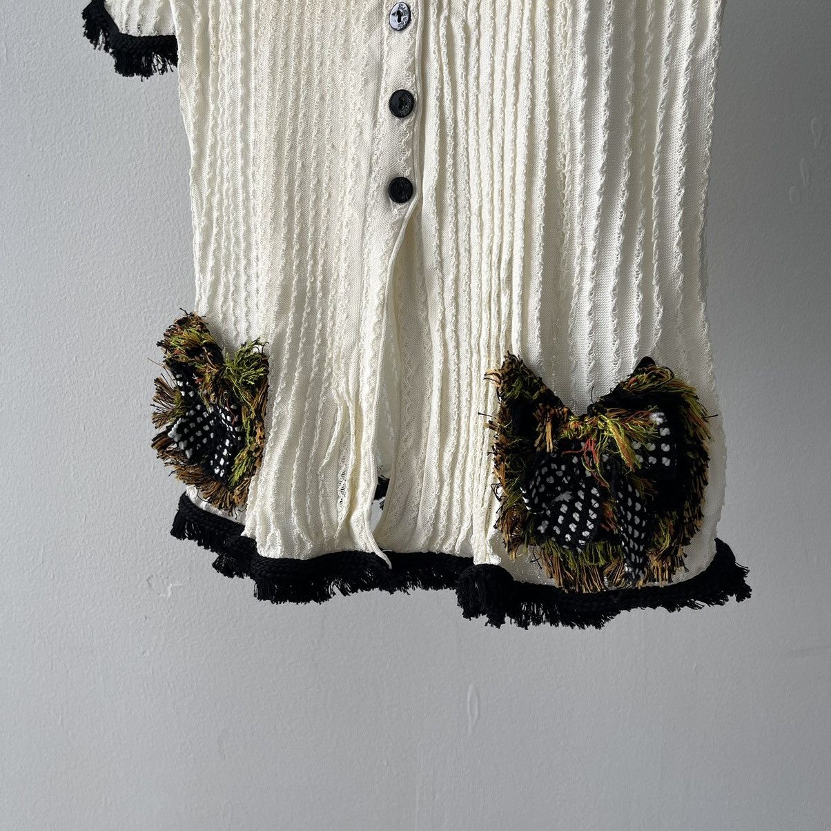 Tricot Comme des Garcons Italy Designer Tricot Chic Mongtoghi Top Size XS / US 0-2 / IT 36-38 - 5 Thumbnail