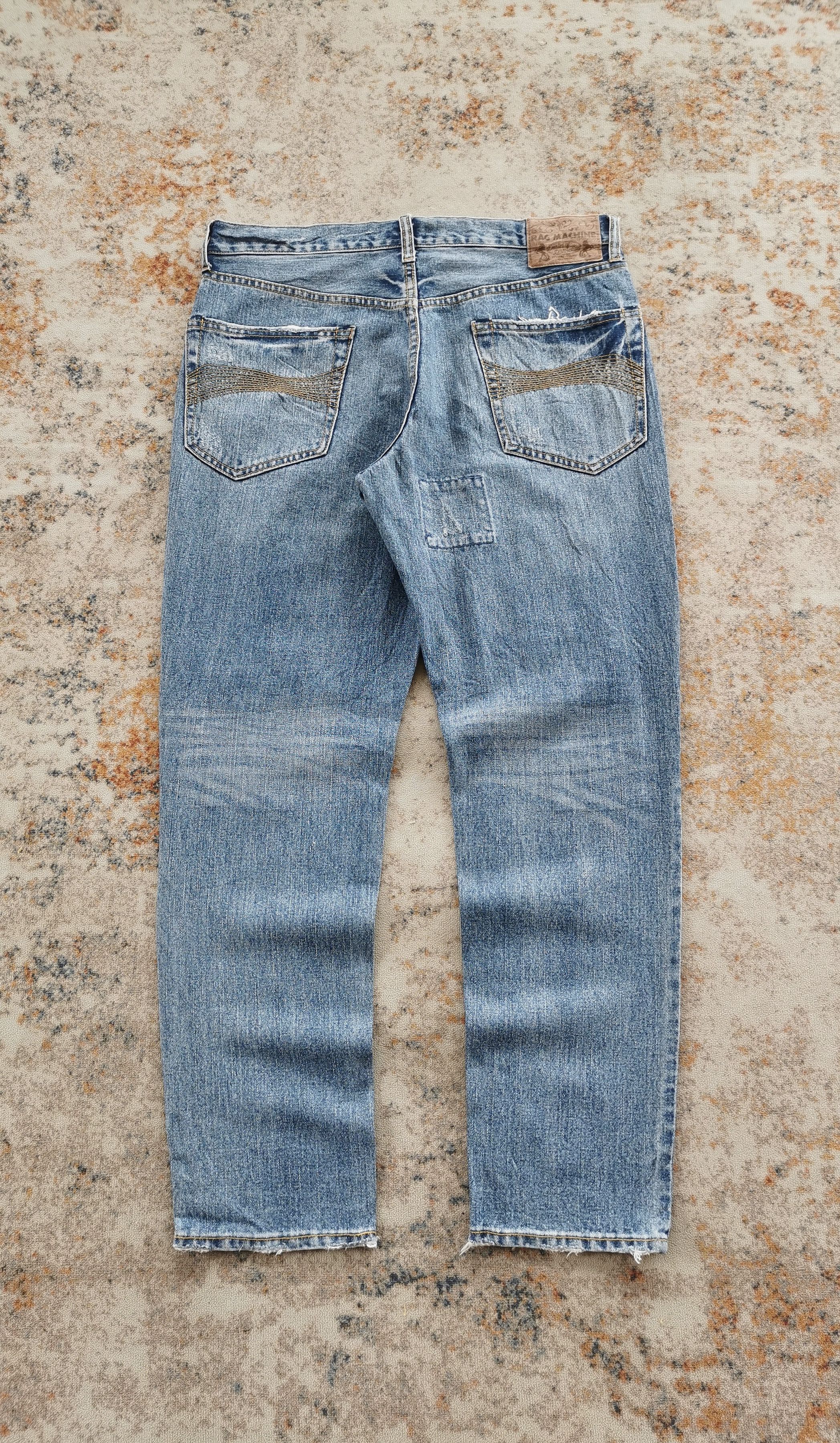 Kapital Rag Machine Patchwork Jeans Style Look Kapital Size US 34 / EU 50 - 9 Thumbnail