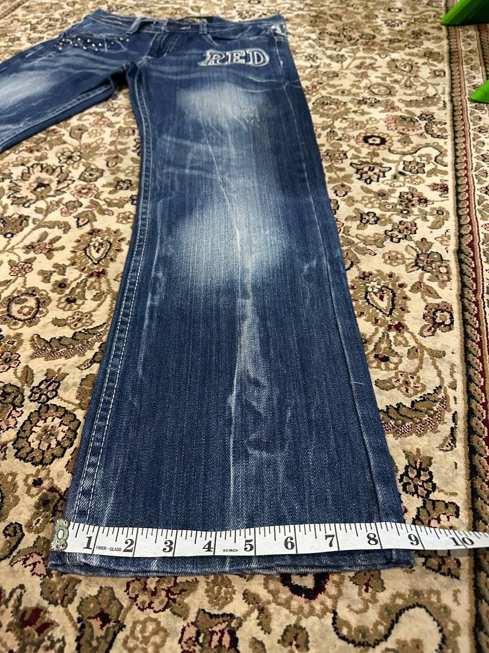 If Six Was Nine RED PEPPER Bootcut Flare Size US 30 / EU 46 - 8 Thumbnail