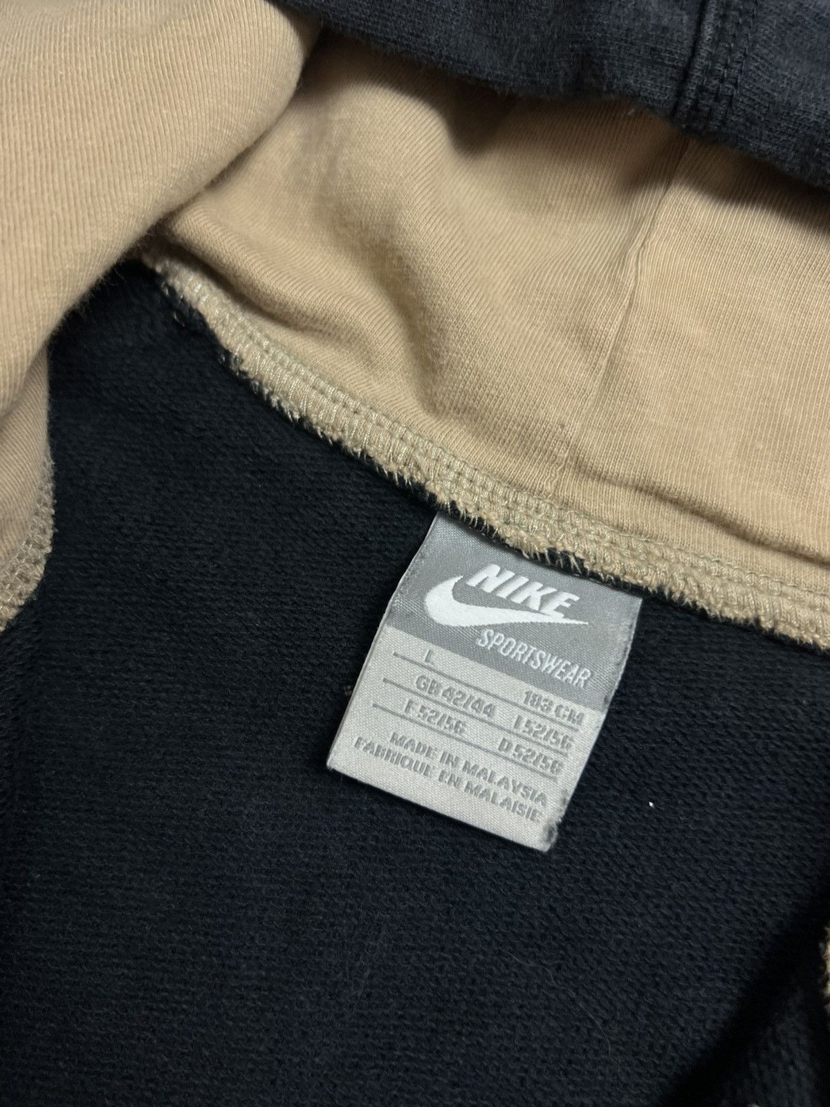 Nike 90s Nike Retro Logo 1/4 Zip Vintage Y2K Oversized Hoodie Size US L / EU 52-54 / 3 - 6 Thumbnail