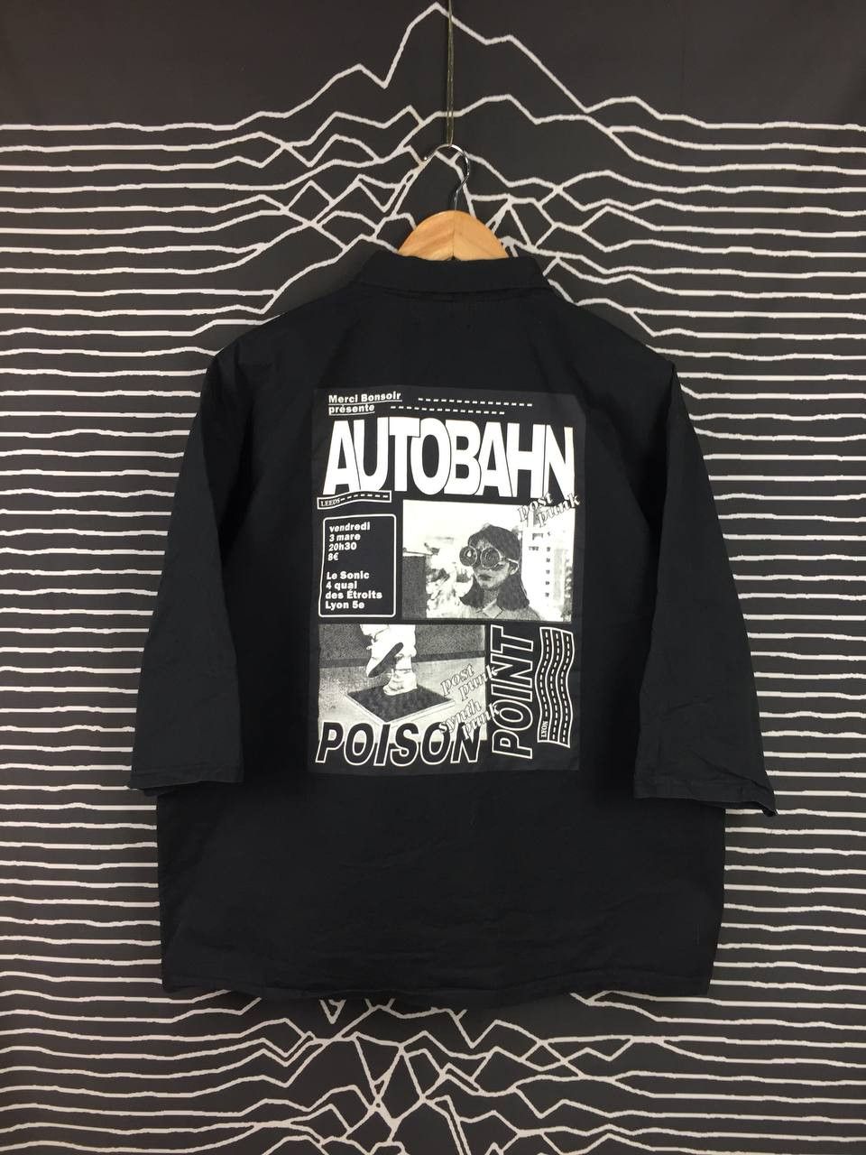 Seditionaries HIHI By The D.Land Autobahn Poison Point Post Punk Shirt Size US XL / EU 56 / 4 - 2 Thumbnail