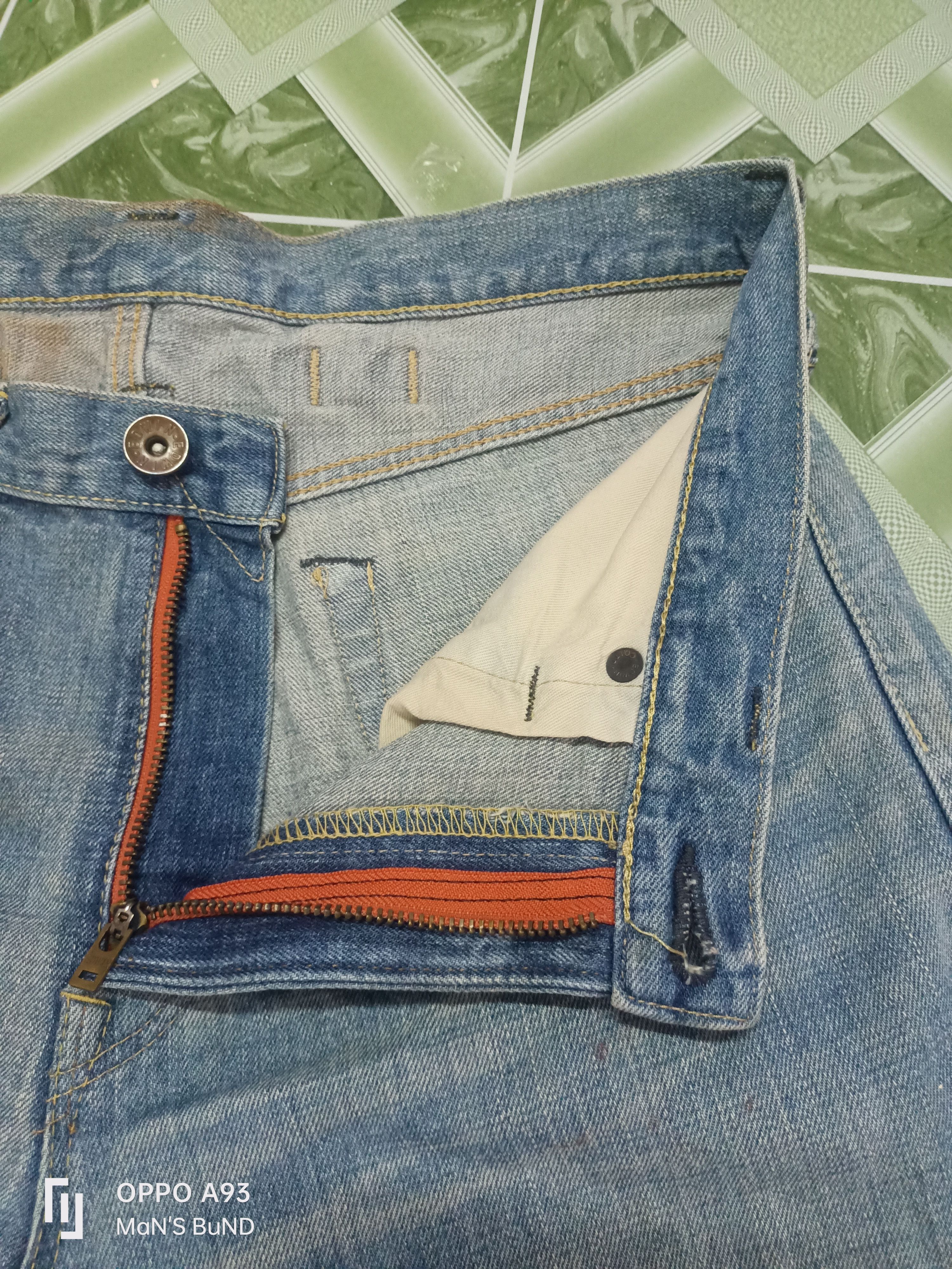 Edwin × Vintage Distressed EDWIN 505 zx Selvedge Size US 32 / EU 48 - 9 Thumbnail