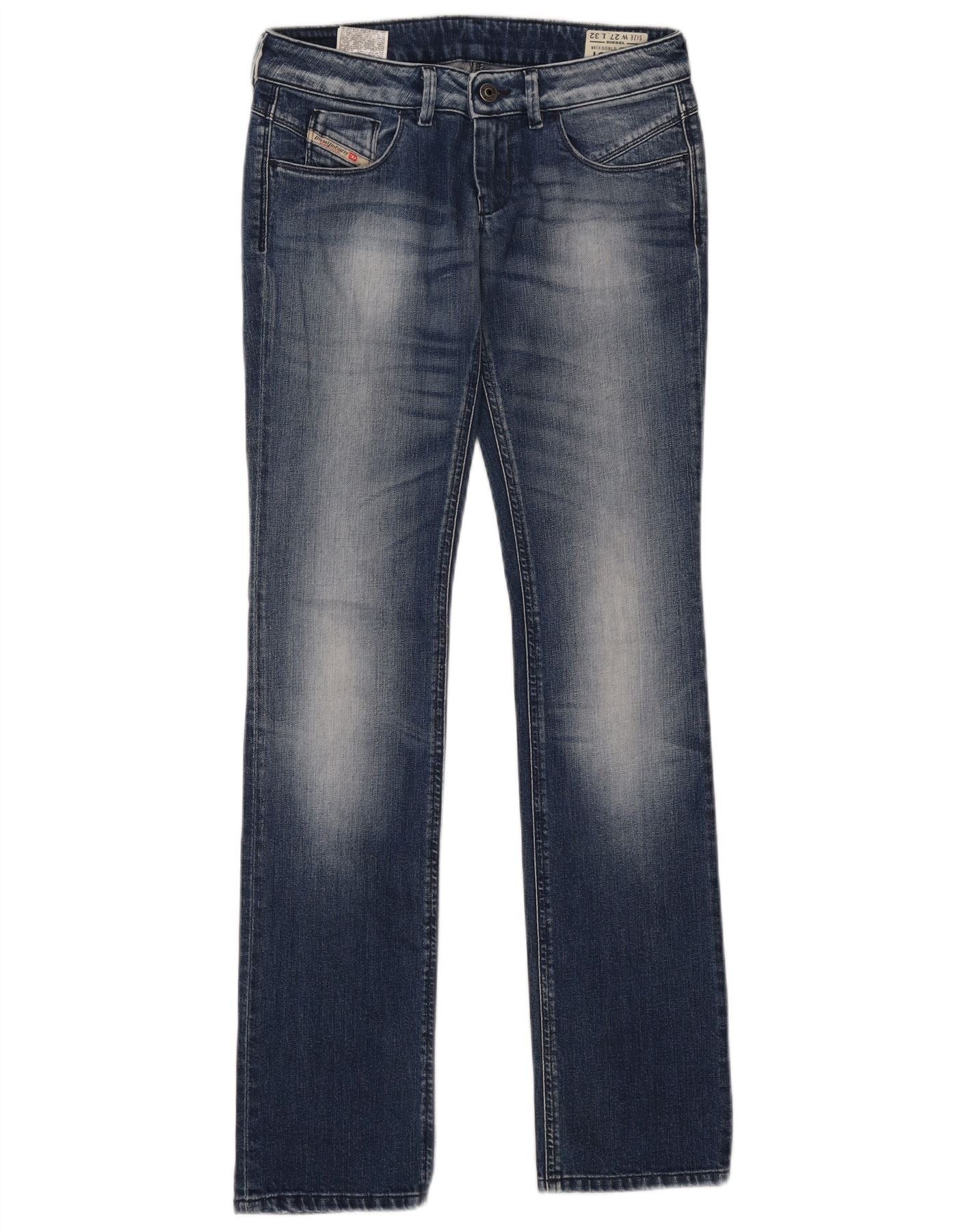 Diesel Womens Slim Jeans W27 L32 Blue Cotton Size 42" / US 20 - 1 Thumbnail