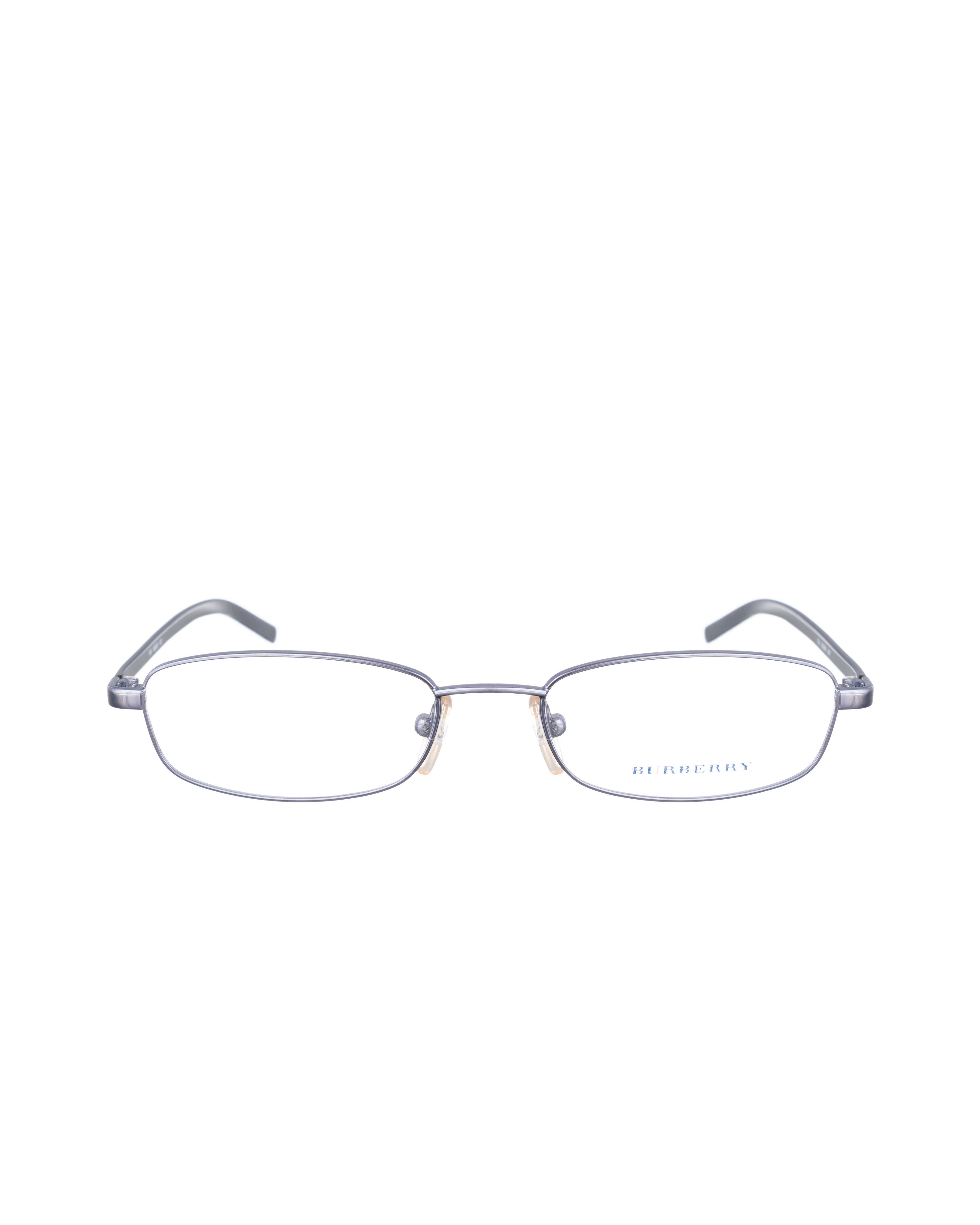 Burberry 00s Navy Thin Checked Glasses