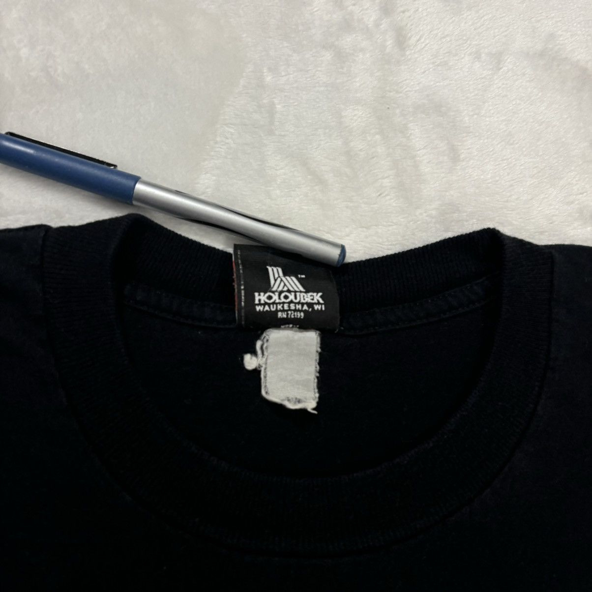 Harley Davidson Vintage Harley Flame Shirt 90s Faded Center Logo Fire Large Size US L / EU 52-54 / 3 - 4 Thumbnail