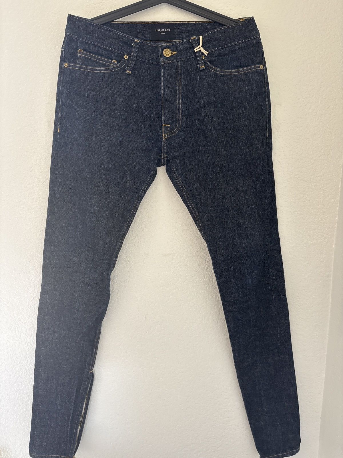 Fear of God Fear of GOD selvedge Denim Straight leg Size US 30 / EU 46 - 1 Thumbnail