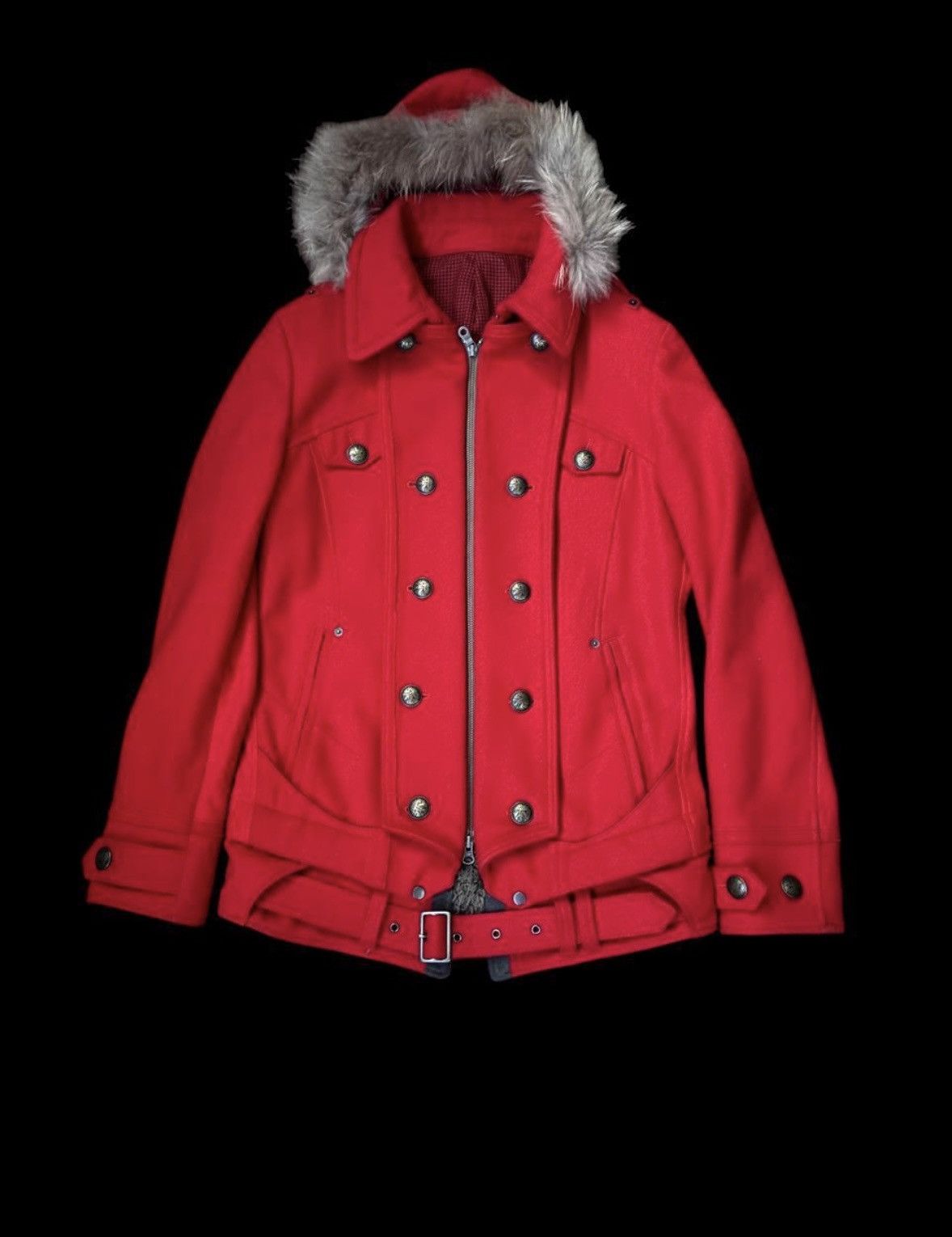 PPFM PPFM Napoleon Fur Wool Jacket | Grailed