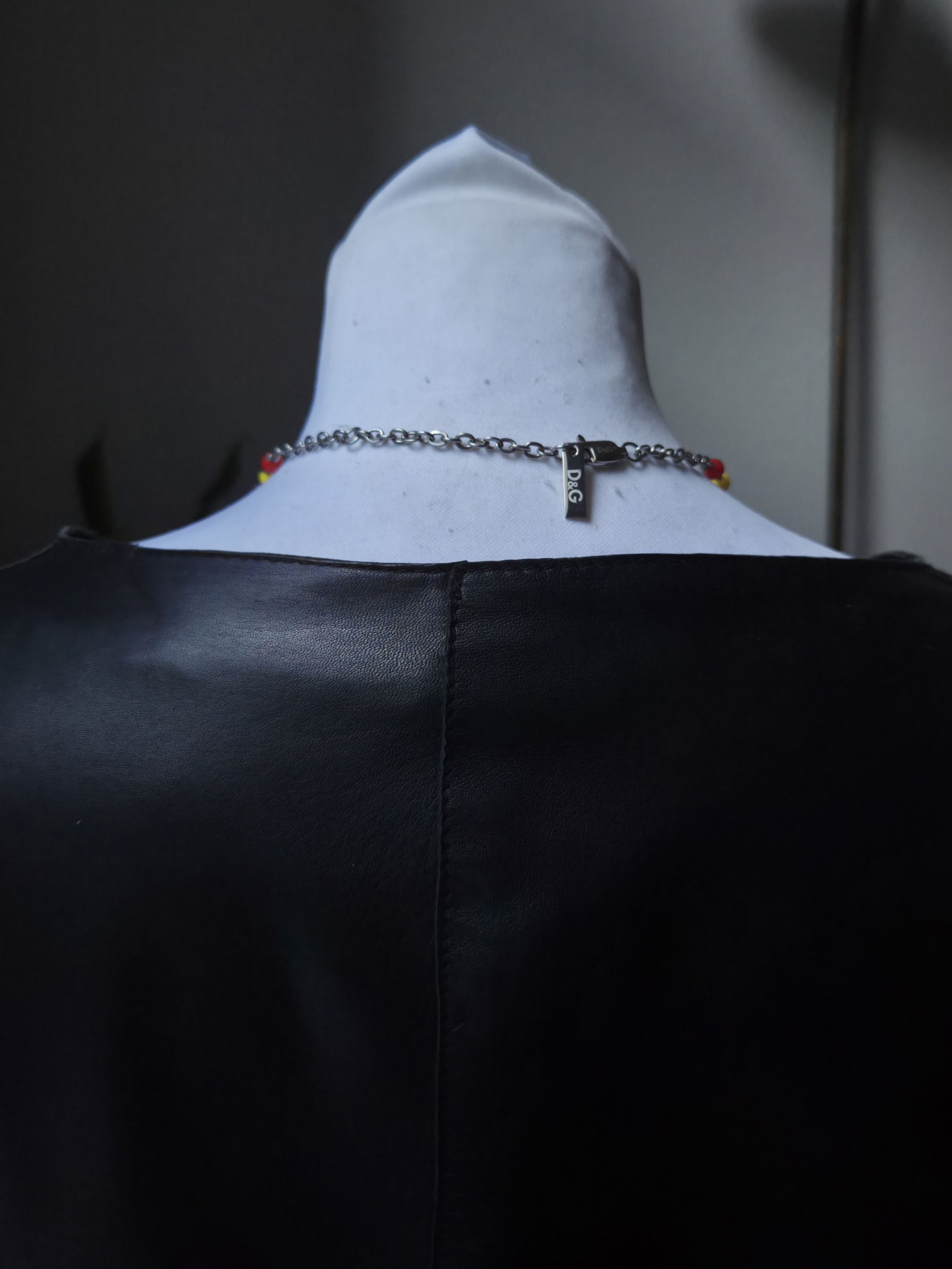 Dolce & Gabbana Dolce & Gabbana Rasta rosary cross necklace Size ONE SIZE - 7 Thumbnail