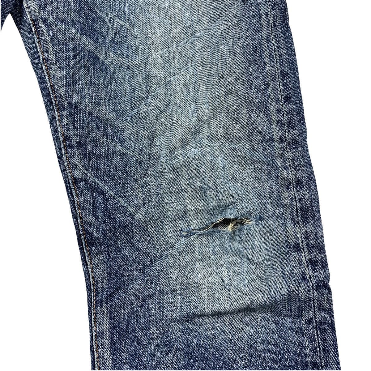 Eternal × Japanese Brand Vintage ETERNAL distressed blue jeans Size US 34 / EU 50 - 12 Thumbnail