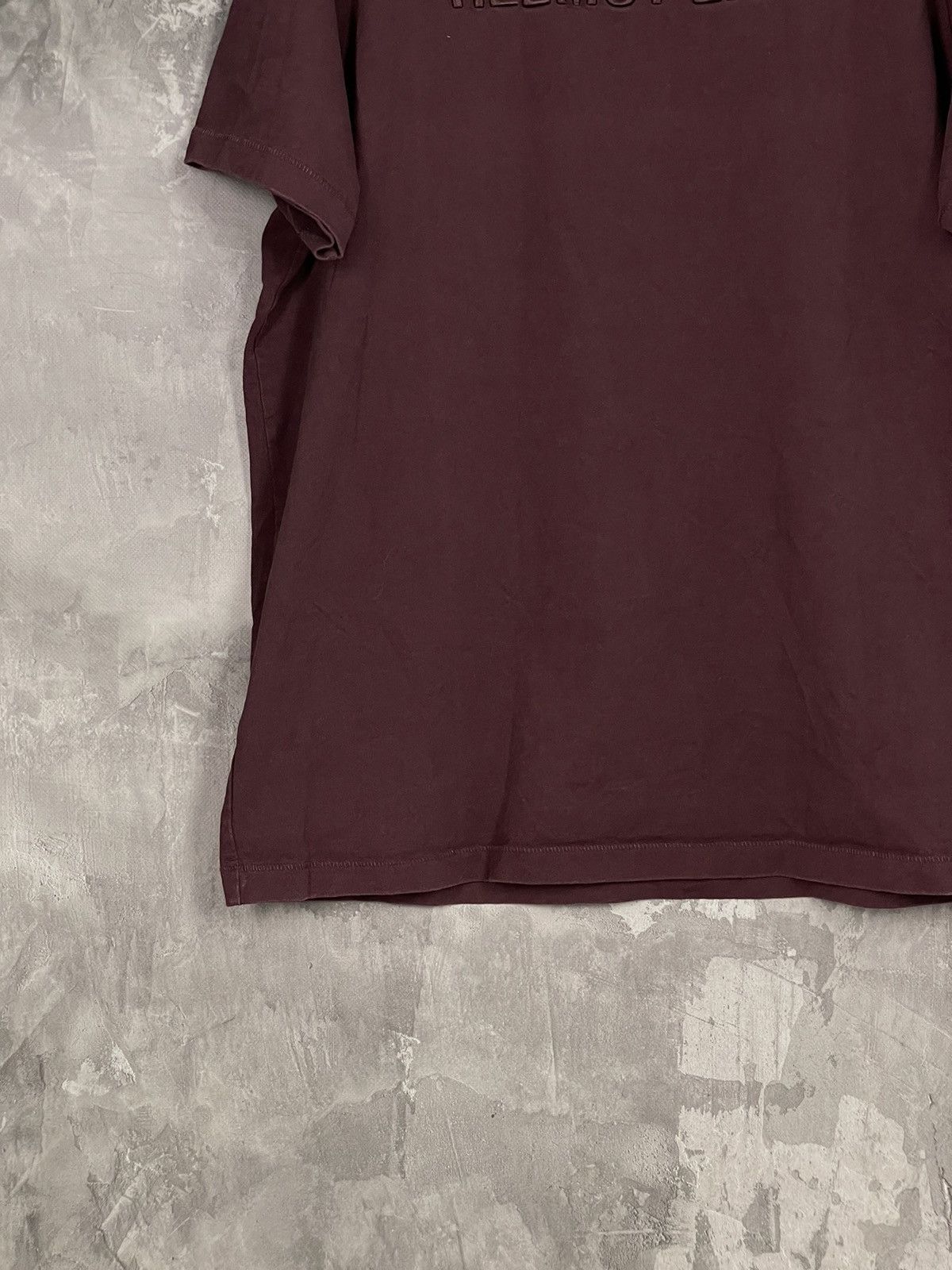 Helmut Lang Helmut Lang Big Logo Unisex Luxury T shirt Size US XXL / EU 58 / 5 - 5 Thumbnail