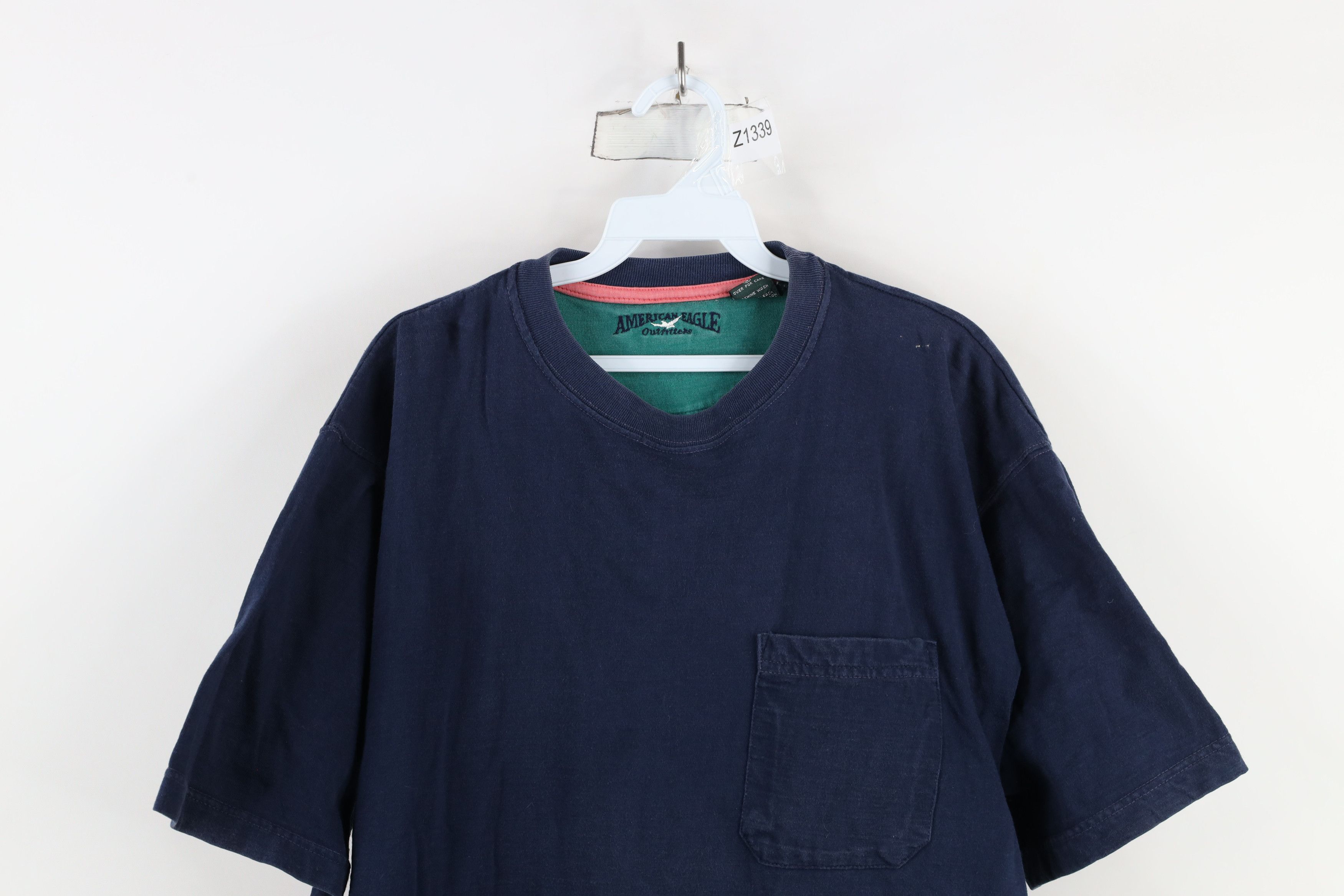 American Eagle Outfitters × Vintage Vintage 90s American Eagle Outfitters Heavyweight T-Shirt Size US S / EU 44-46 / 1 - 2 Thumbnail