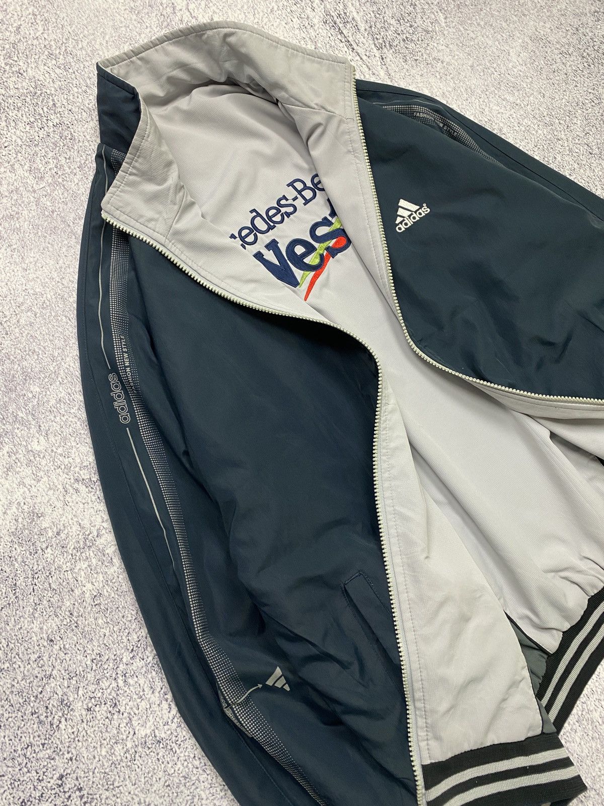 Formula 1 Adidas Mercedes-Benz McLaren F1 Racing Reversible Jacket 90s Size US XL / EU 56 / 4 - 10 Thumbnail