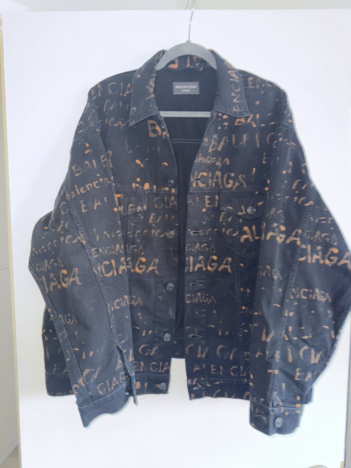 Balenciaga Balenciaga Denim Jacket Size US S / EU 44-46 / 1 - 2 Thumbnail