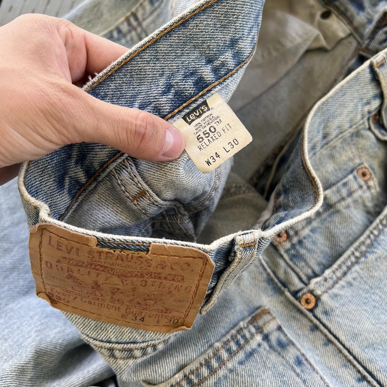 Levi's × Vintage Vintage Levis 550 Size US 32 / EU 48 - 7 Thumbnail