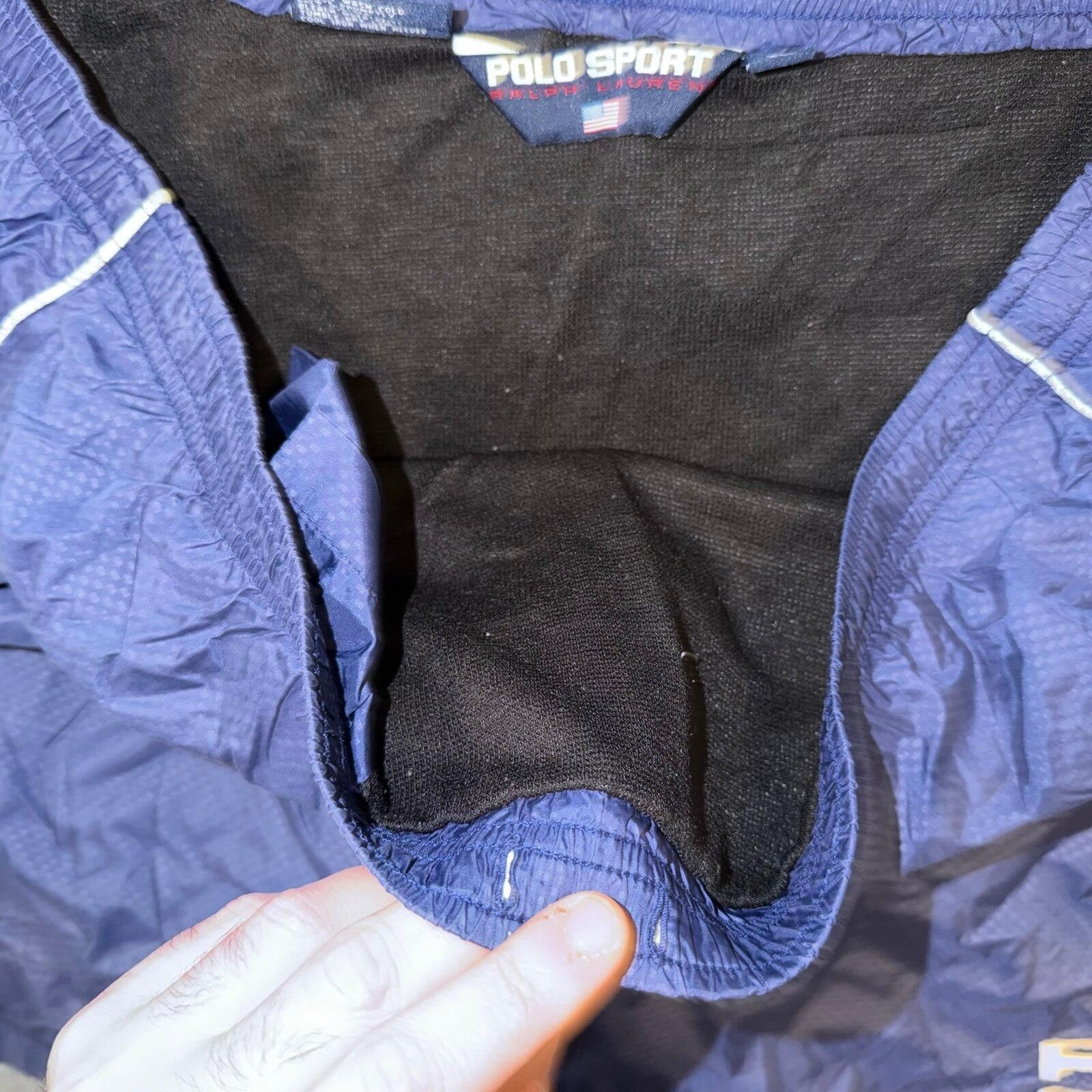 Other Polo Sport Ralph Lauren Lined Swim Trunks Navy Blue Mens XL Size US 36 / EU 52 - 4 Thumbnail
