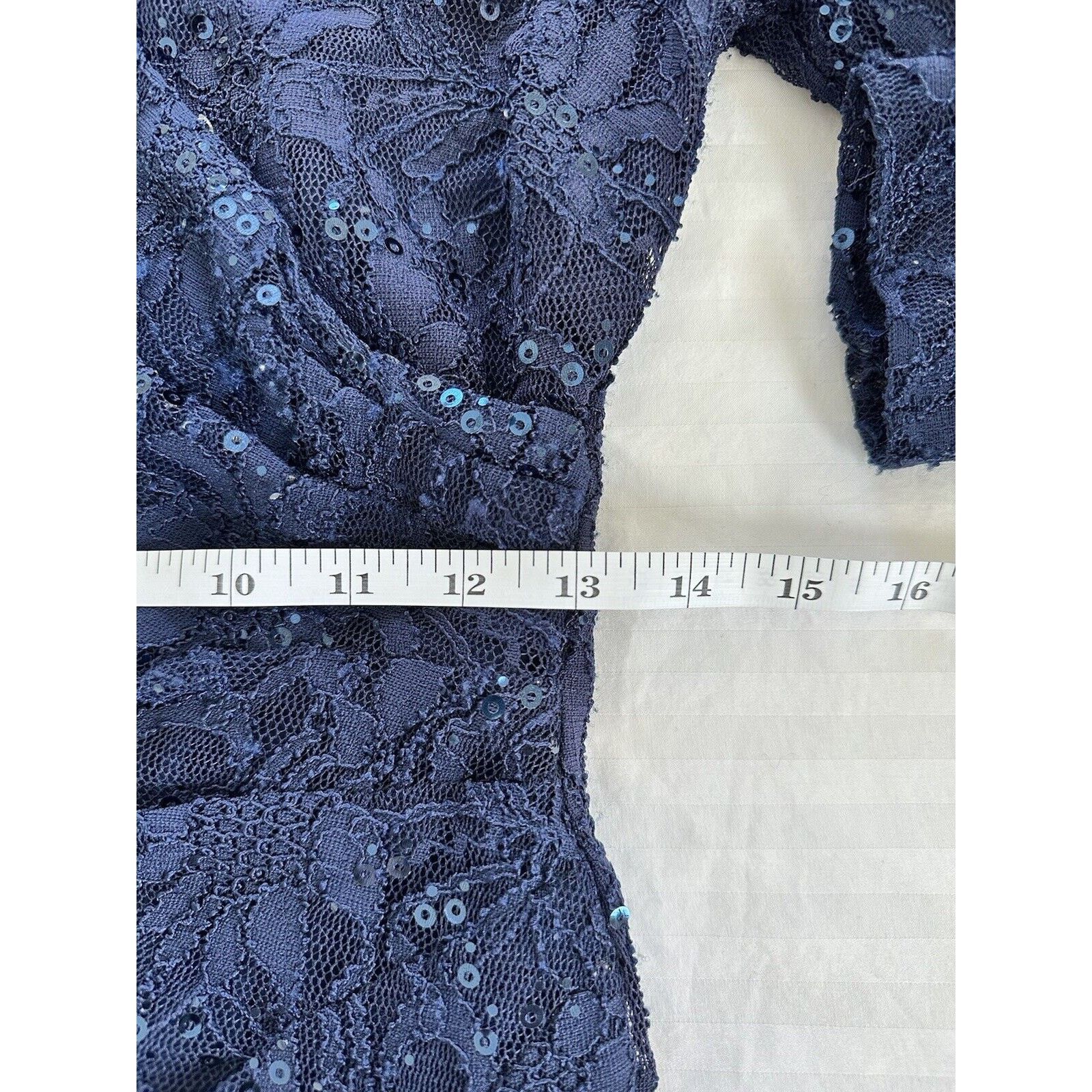 Ralph Lauren Ralph Lauren Blue Sequin Cocktail Dress Size 2 NWT Size XS / US 0-2 / IT 36-38 - 16 Thumbnail