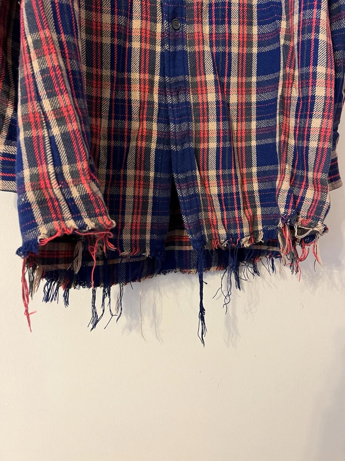 Undercover Undercover Jun Takahashi Oversized Flannel Plaid Shirt Size US L / EU 52-54 / 3 - 3 Thumbnail