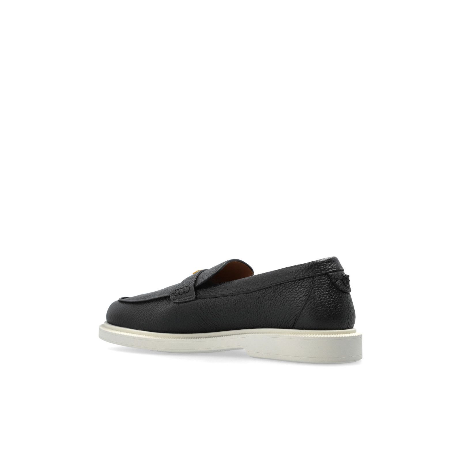 Versace VERSACE Black Leather Shoes Type Loafers New And Authentic ( Size US 8.5 / EU 41-42 - 3 Thumbnail