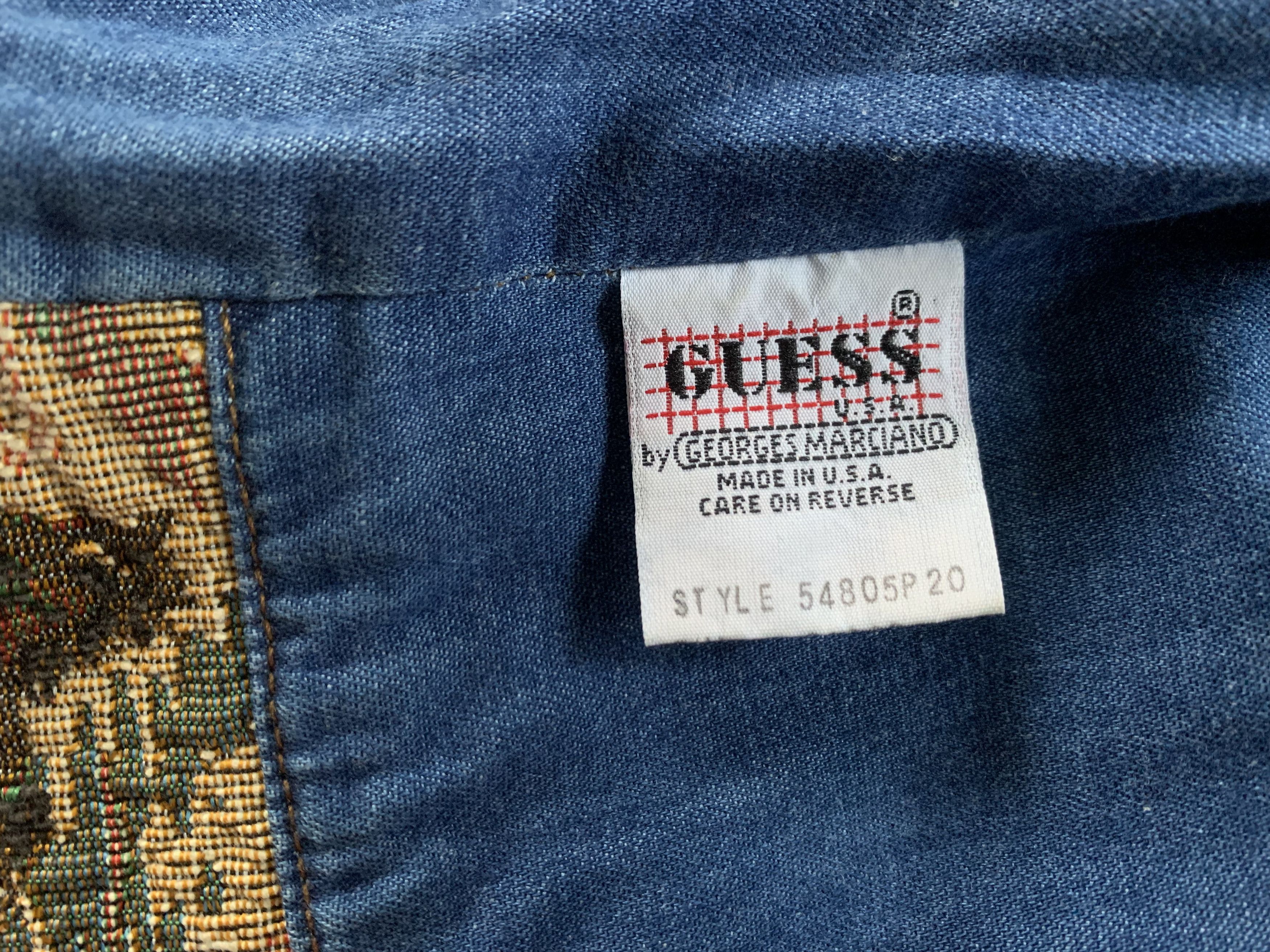 Guess Guess Jeans Horse Tapestry Western Vest Size M / US 6-8 / IT 42-44 - 9 Thumbnail