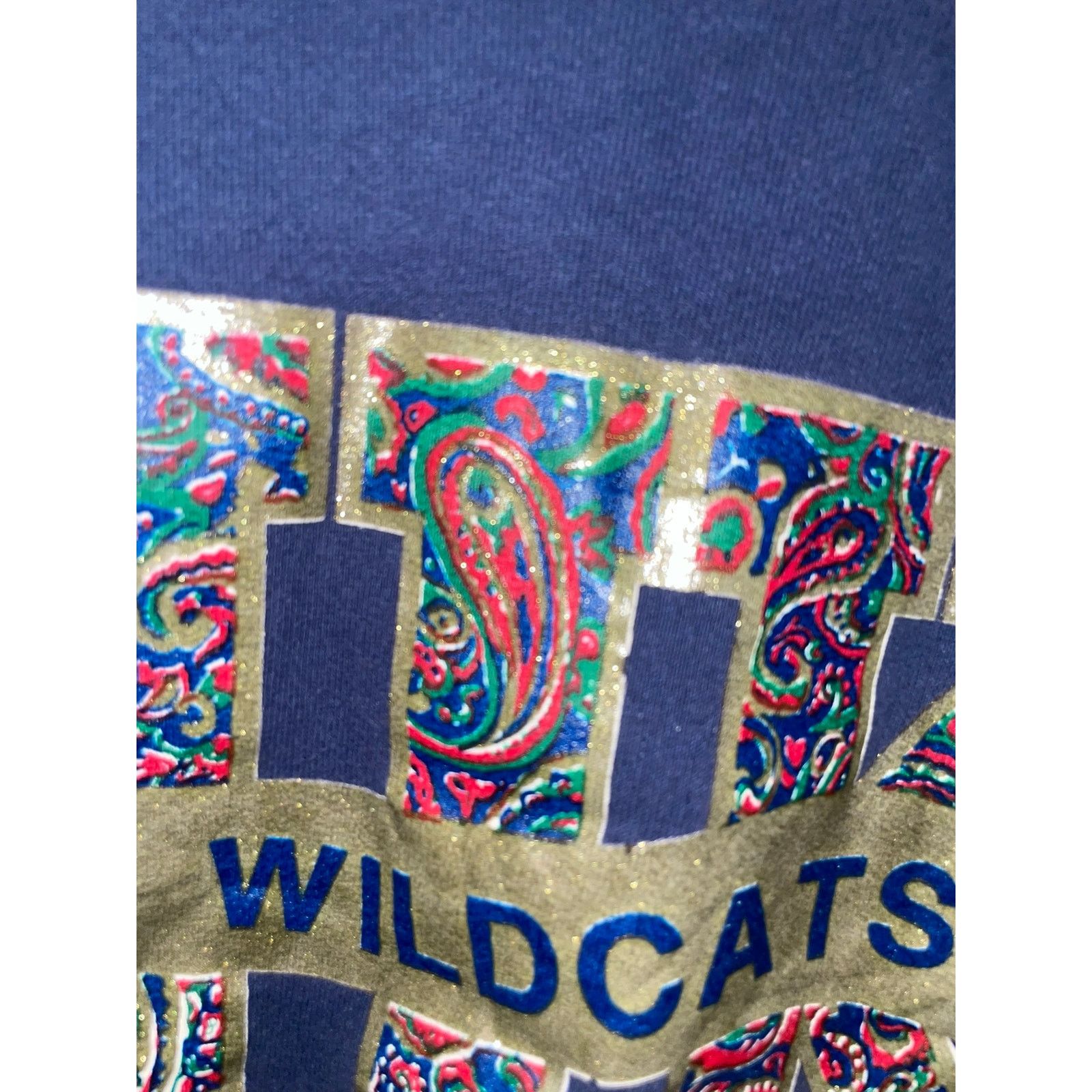 Fruit Of The Loom Vintage University Of Kentucky Sweatshirt UK Wildcats 90s L Size US L / EU 52-54 / 3 - 5 Thumbnail