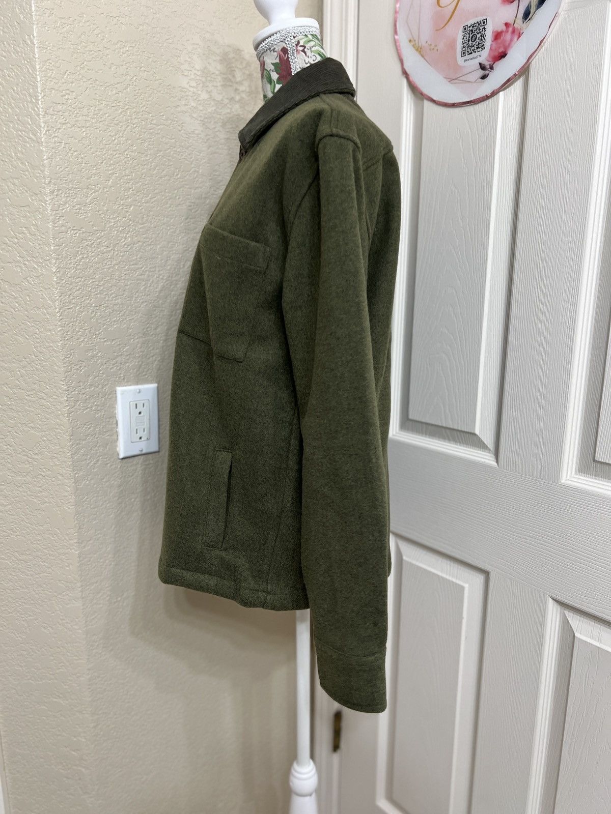 Common People Common People olive green button-Front jacket Size US S / EU 44-46 / 1 - 4 Thumbnail