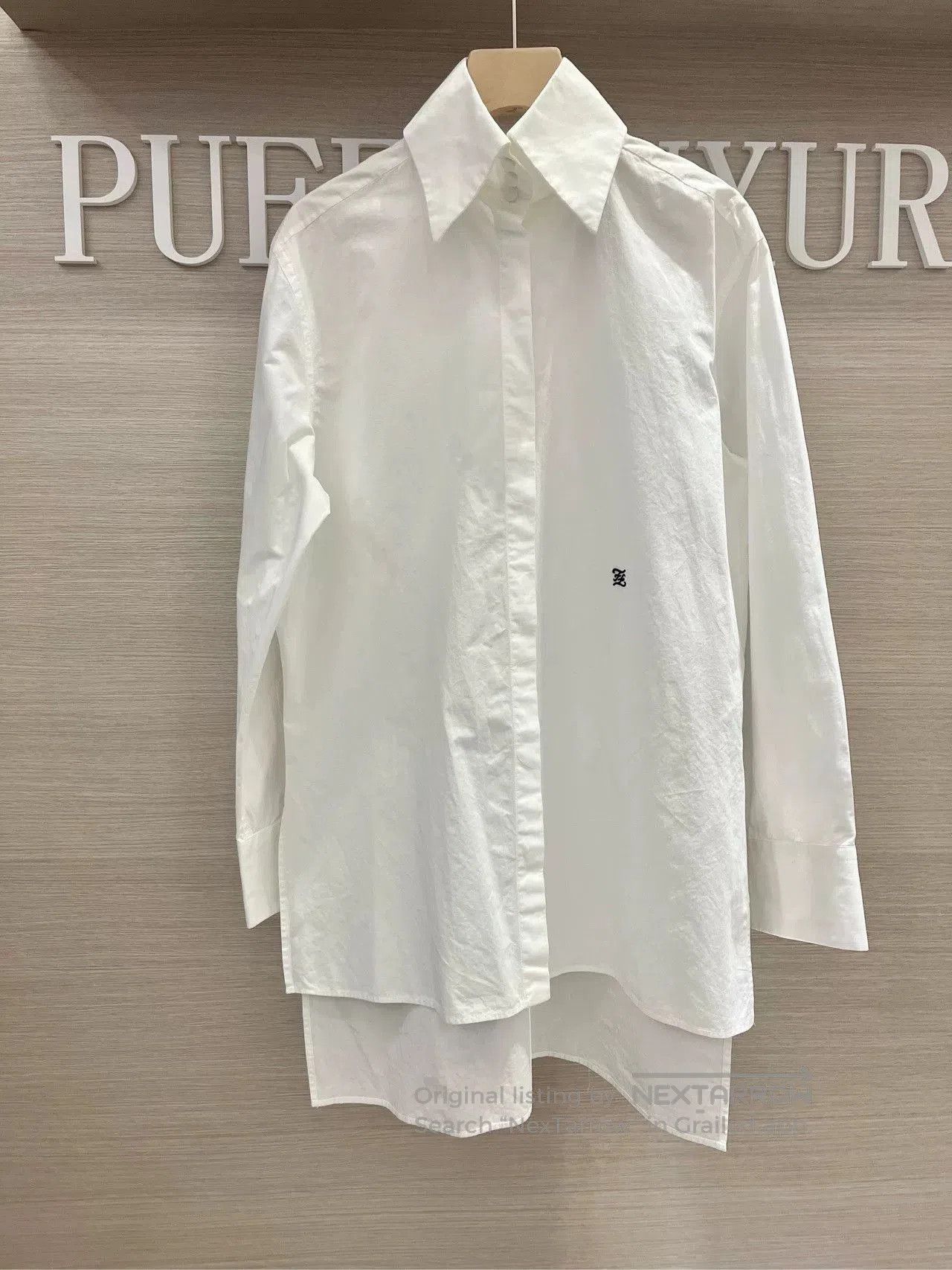 Fendi Fendi FS7223 White Cotton Shirt. Size US M / EU 48-50 / 2 - 1 Thumbnail