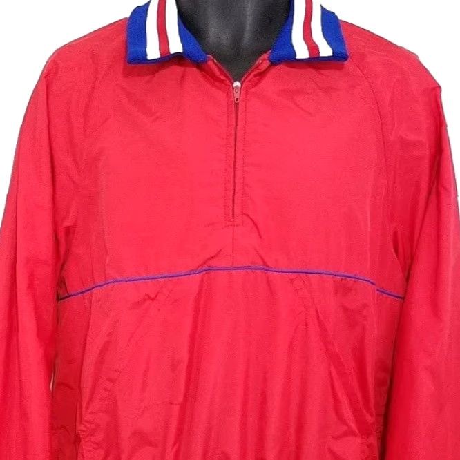 Vintage VINTAGE Alpha Red Line Racing Jacket Mens XL Windbreaker 80s Made In USA Red Mens XL Stateside Brand Alpha Clothing Size US XL / EU 56 / 4 - 2 Thumbnail