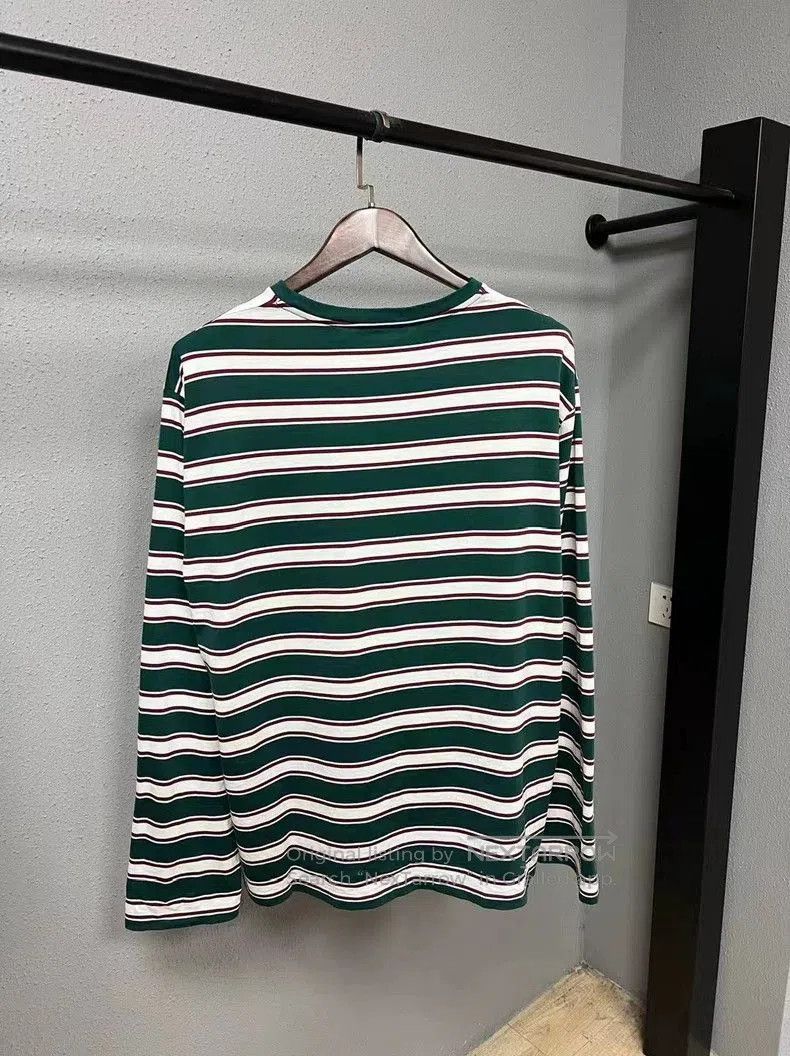 Miu Miu miumiu striped long sleeve polo. Size US M / EU 48-50 / 2 - 2 Thumbnail