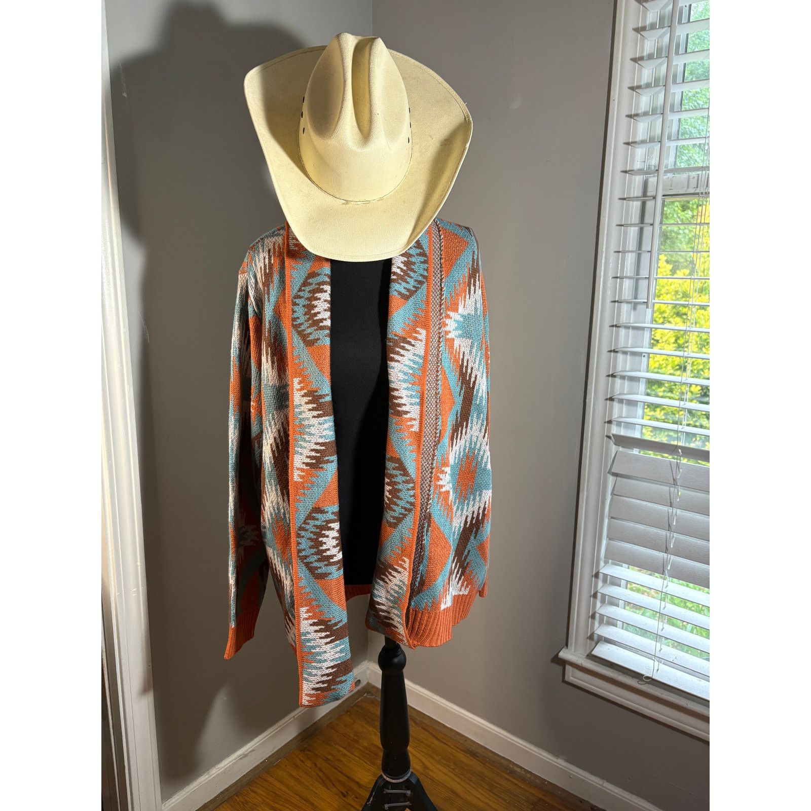 Nordstrom Orange and blue boho western Size M / US 6-8 / IT 42-44 - 3 Thumbnail