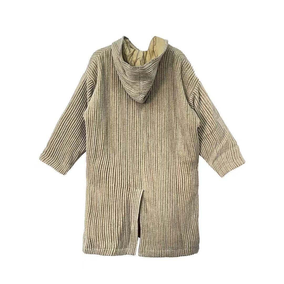 Uma Wang UMA WANG Slouch-Hood Concealed-Fastening Coat Size S / US 4 / IT 40 - 2 Thumbnail