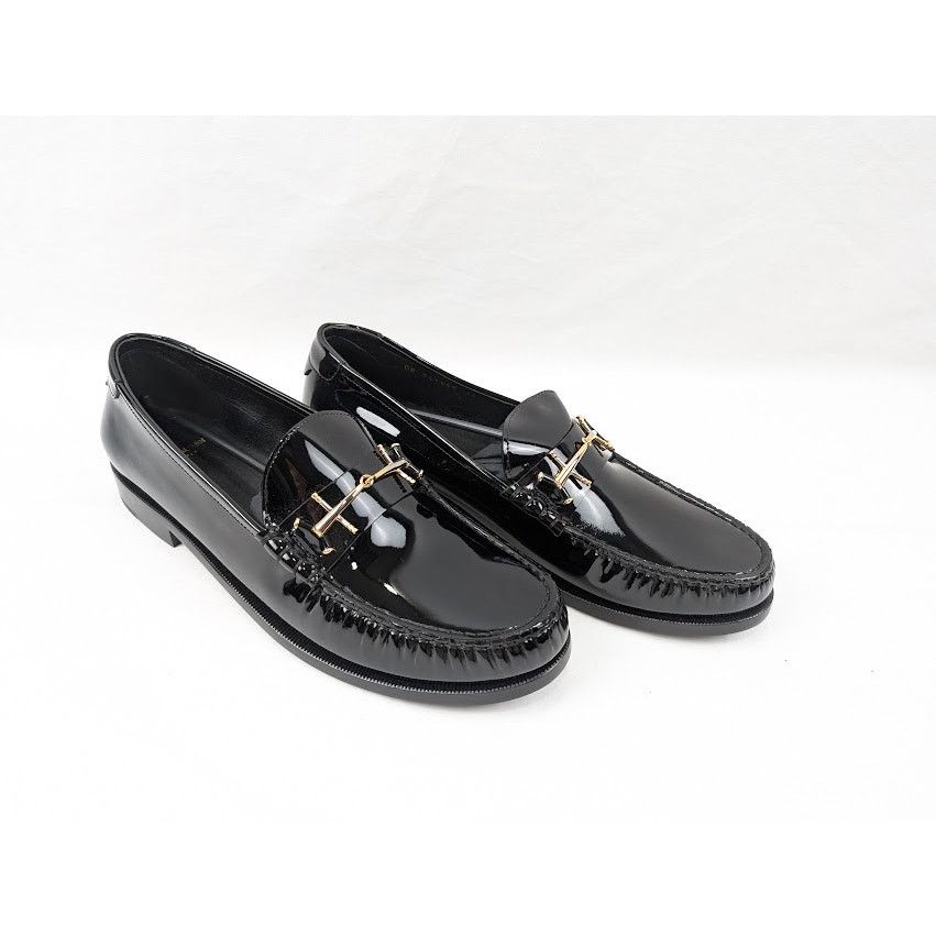 Saint Laurent Paris o1rshd1 Le Loafers 15 in Nero Size US 11 / EU 44 - 14 Thumbnail