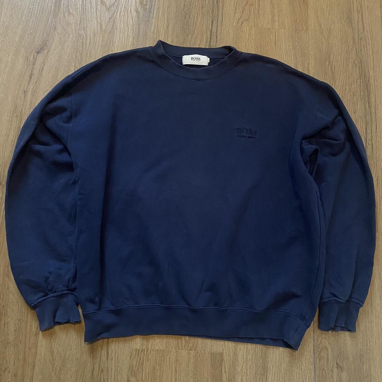 Hugo Boss Hugo Boss Sweatshirt Boxy Vintage y2k Embroidered Size US M / EU 48-50 / 2 - 1 Thumbnail