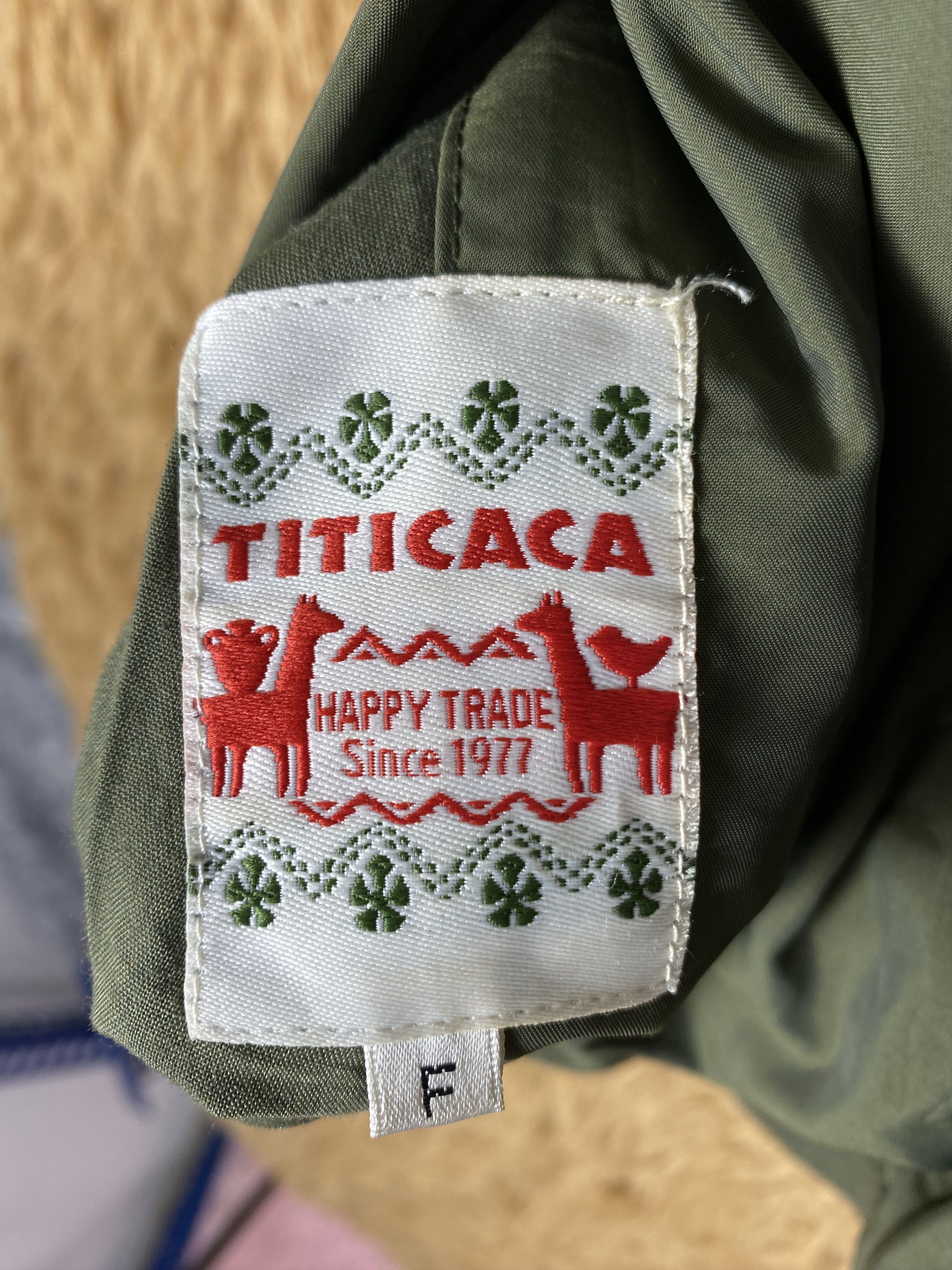 Japanese Brand Vintage Titicaca Fleece Reversible Bombers Jacket DJ0989 Size US S / EU 44-46 / 1 - 7 Thumbnail