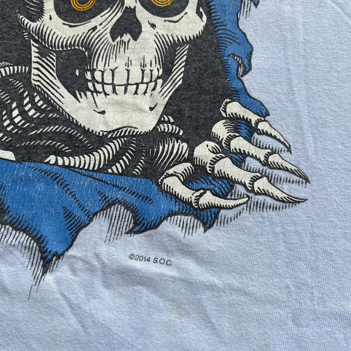 Powell Peralta Vintage Powell Peralta Skull Bones Backhit Tee Size US M / EU 48-50 / 2 - 6 Thumbnail
