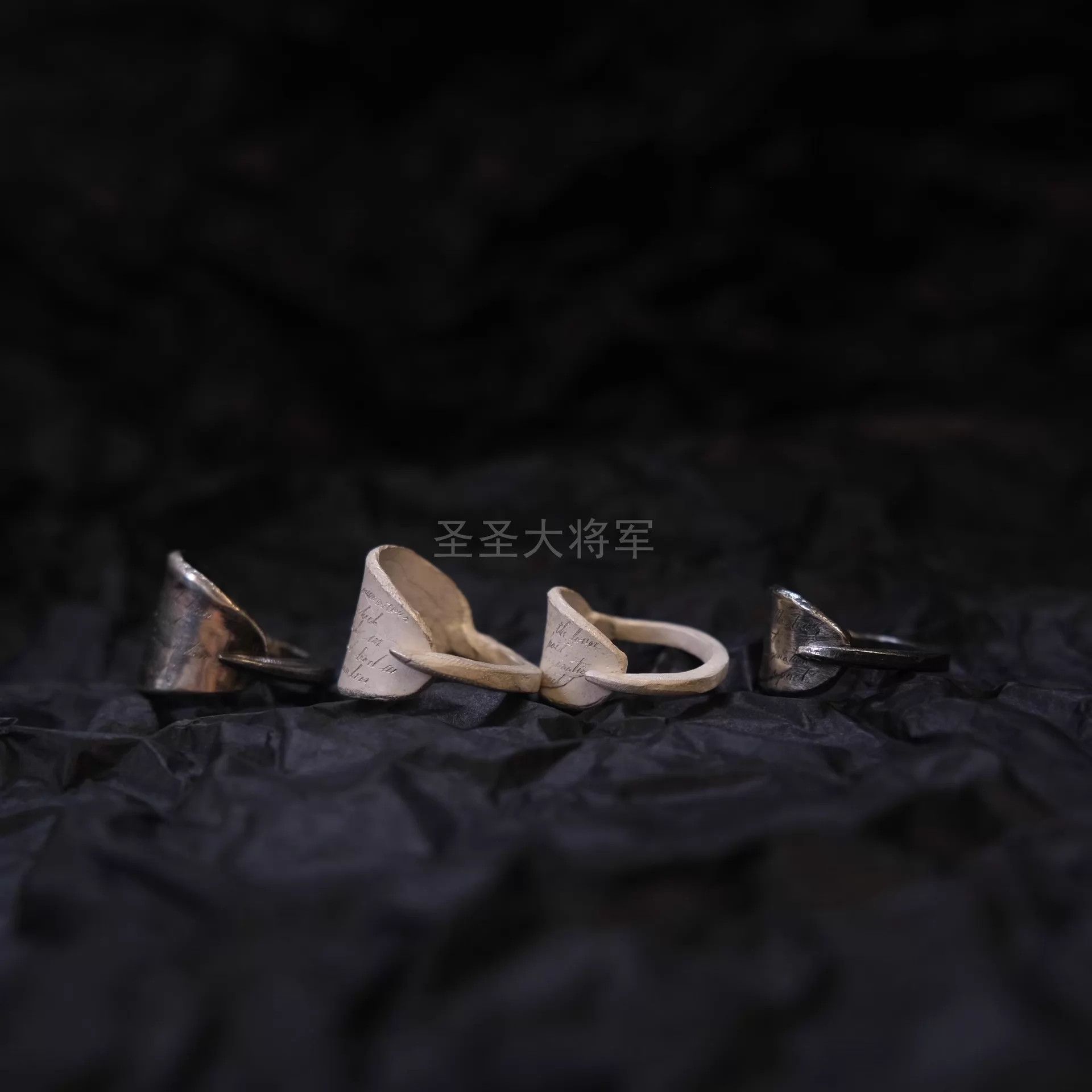 Uma Wang Detaj Uma Wang Luna Series Shakespeare/Hesse Poetry Ring Size ONE SIZE - 4 Thumbnail