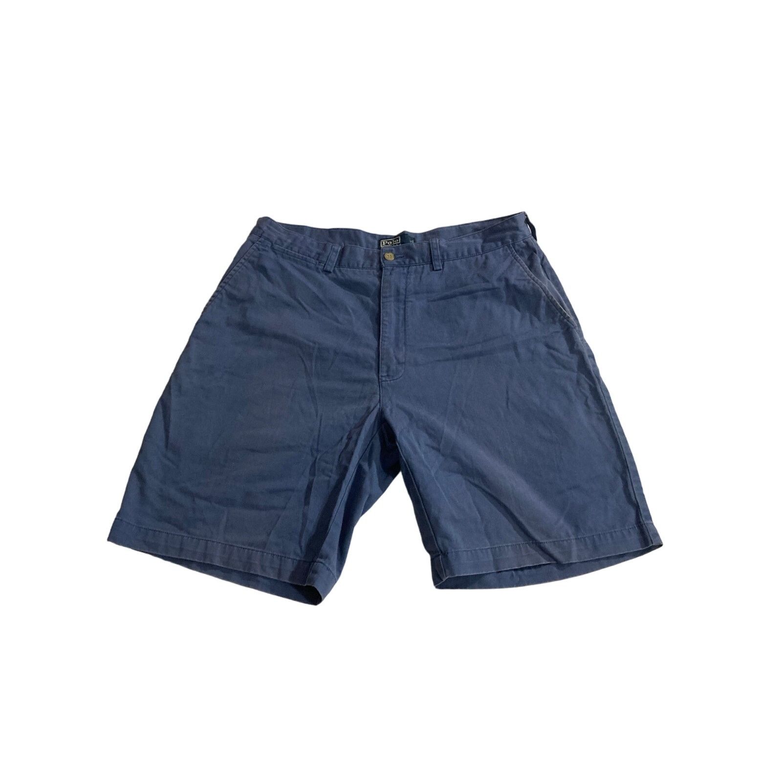 Polo Ralph Lauren POLO RALPH LAUREN ClassicFit Chino Shorts 34 Old Royal Blue Size US 34 / EU 50 - 2 Thumbnail
