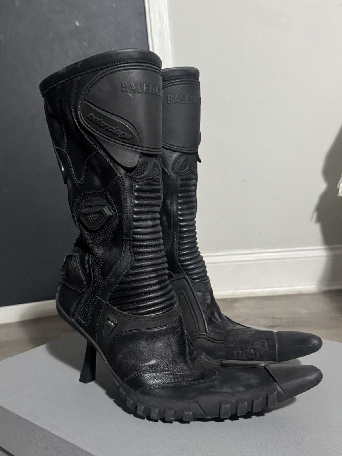 Balenciaga Balenciaga MotoCross Boots sz 39 Size US 9 / IT 39 - 5 Thumbnail