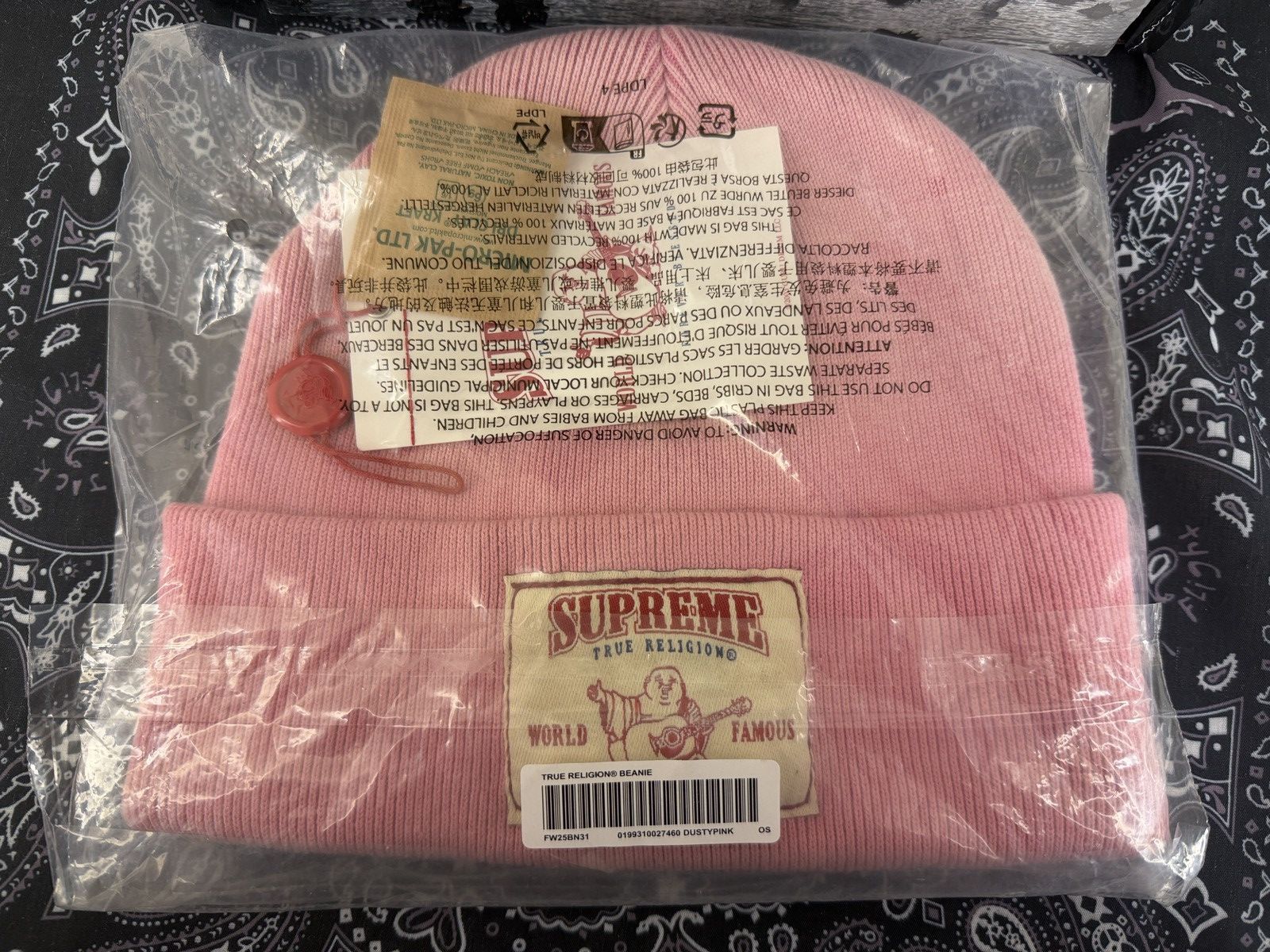 Supreme × True Religion supreme x true religion beanie Size ONE SIZE - 2 Thumbnail