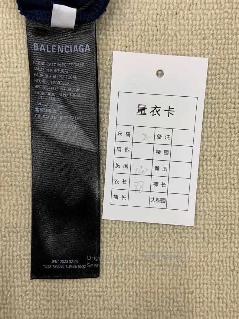 Balenciaga Balenciaga Alphabet Print Round Neck Pullover Fitted Short Size US M / EU 48-50 / 2 - 3 Thumbnail