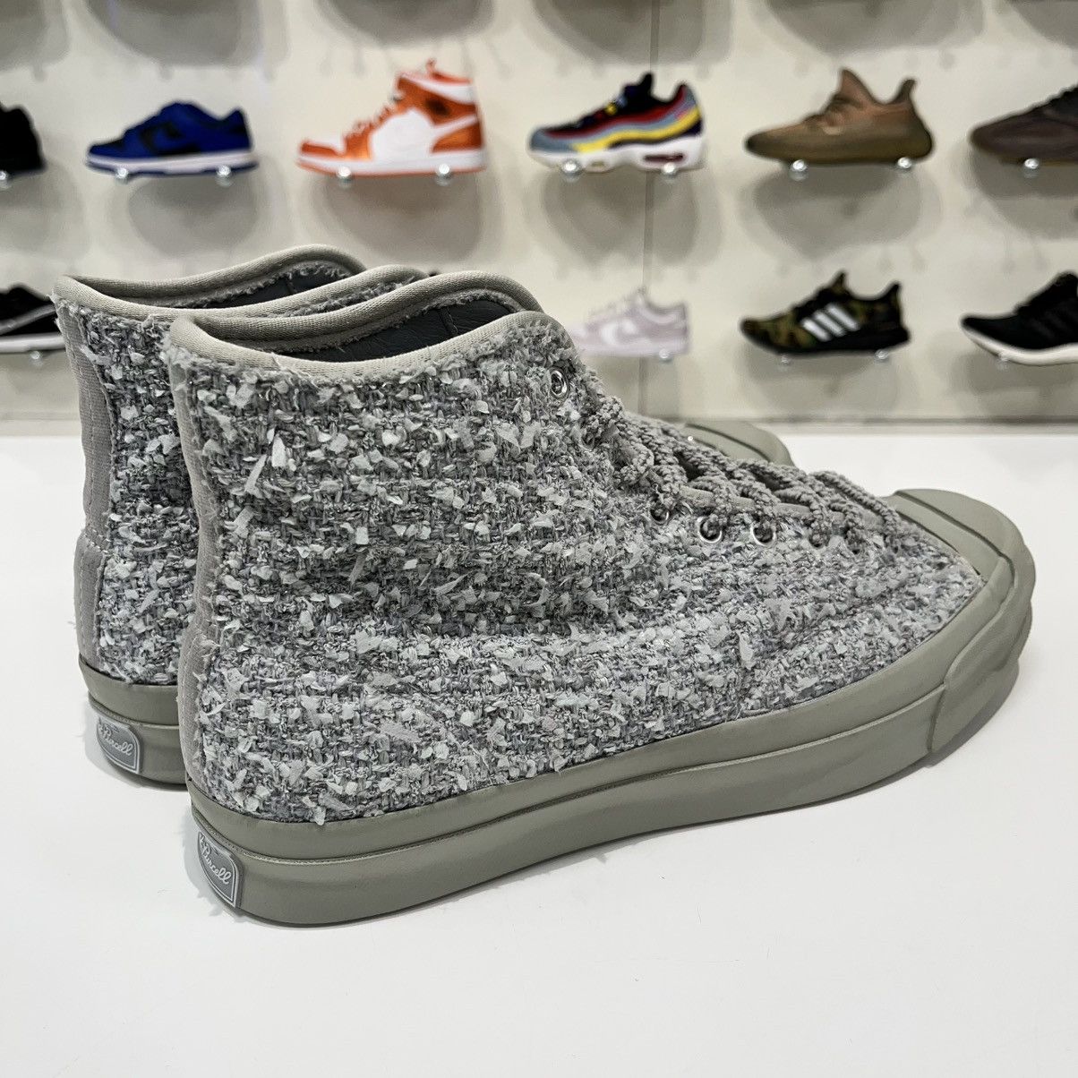 Converse Converse x Bunney Jack Purcell High Top Grey Size US 9.5 / EU 42-43 - 6 Thumbnail