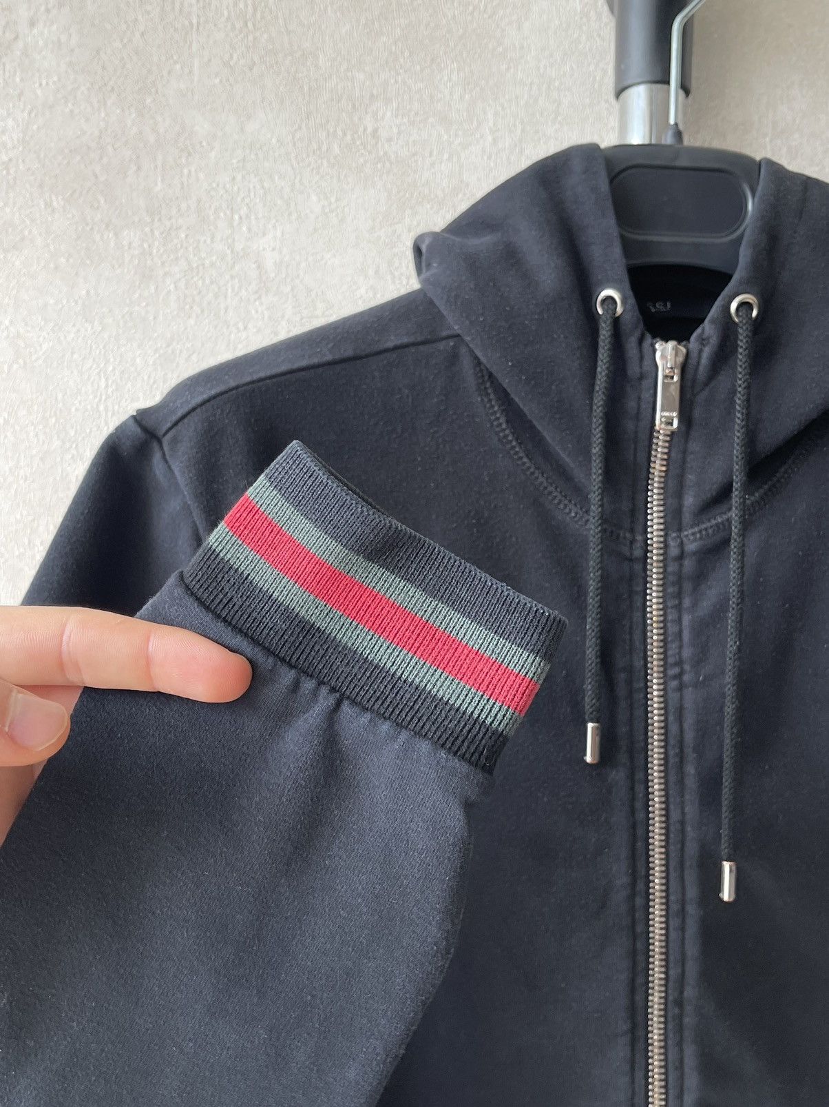 Gucci Gucci x Fiat 500 Limited Edition Zip-Up Hoodie Web Cuffs Size US M / EU 48-50 / 2 - 7 Thumbnail