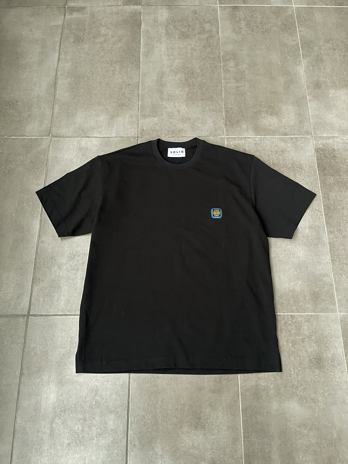 Wooyoungmi !DS! SS23 Solid Homme Graffity Back Logo Black T-Shirt Size US M / EU 48-50 / 2 - 6 Thumbnail